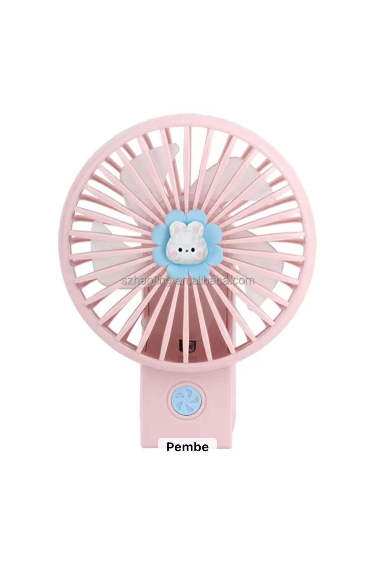 sonx şarjlı katlanabilir el fanı 3 kademe güçlü pervane FAN renkli
