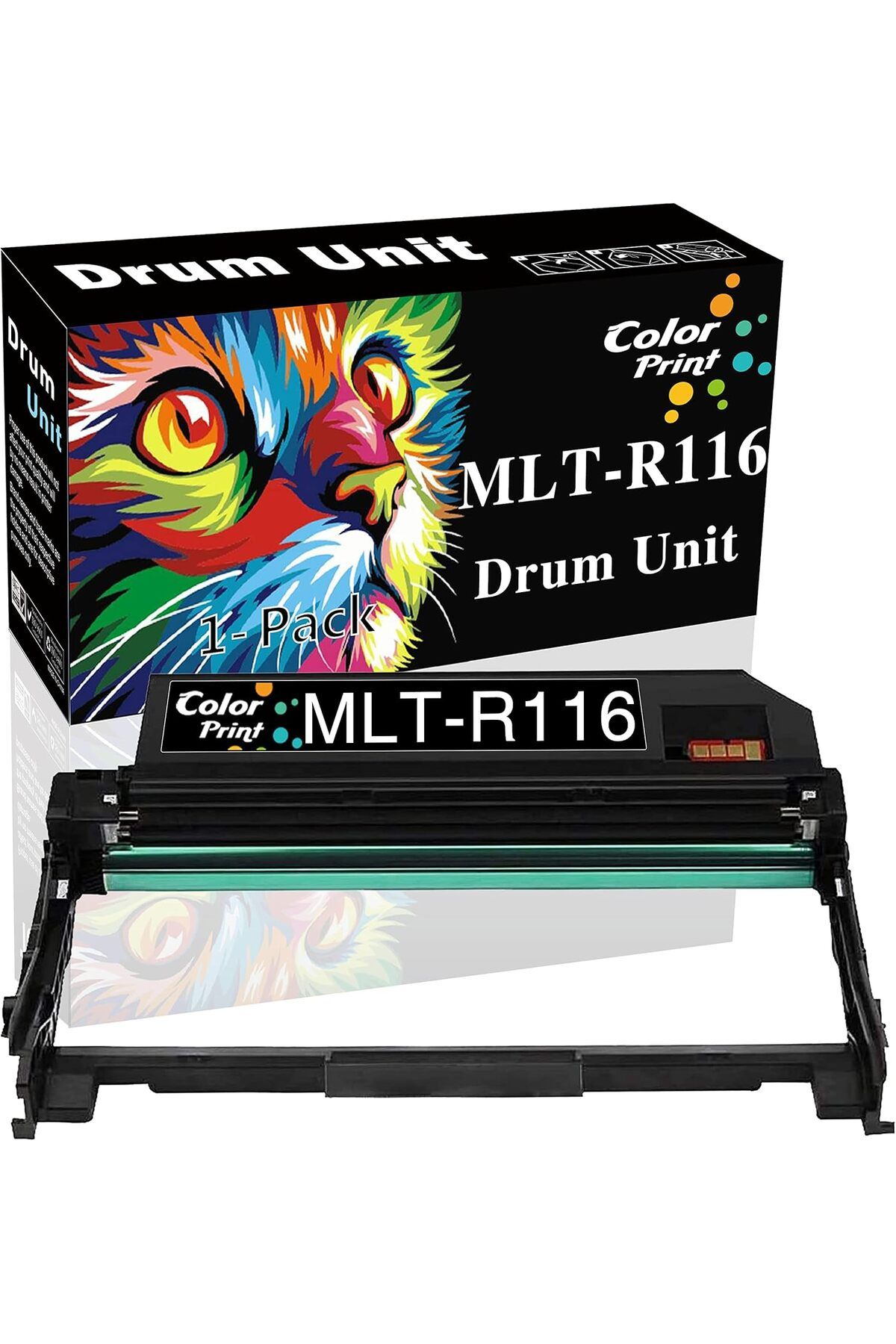 Samsung DRAM 116L SL M2825DW M2825WN M2675FN M2825DW M2885FW M2875FW M2875FD Printer (1-Pack, Drum only)