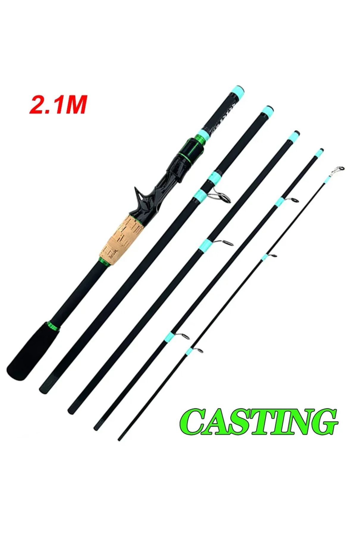 Choice-2.1m Casting Rod Casting Spinning Lure Fishing Rod Solid ml Tip 1.8/2.1m Ultralight Trout Jigging Po 1