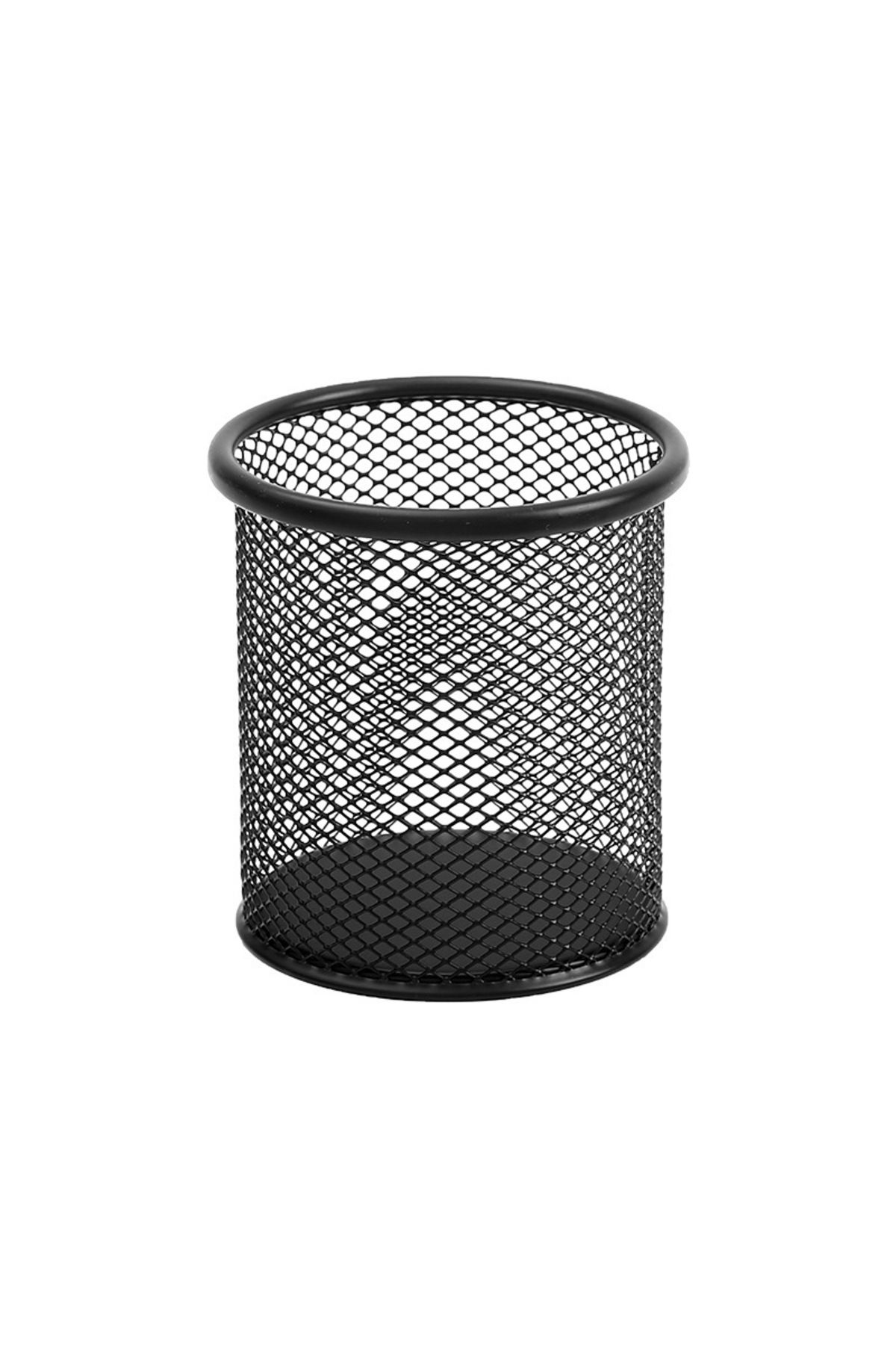Choice-yuanxing Circular Grid Metal Pen Holder, Multifunctional Creative and Simple Storage Box for Student 1