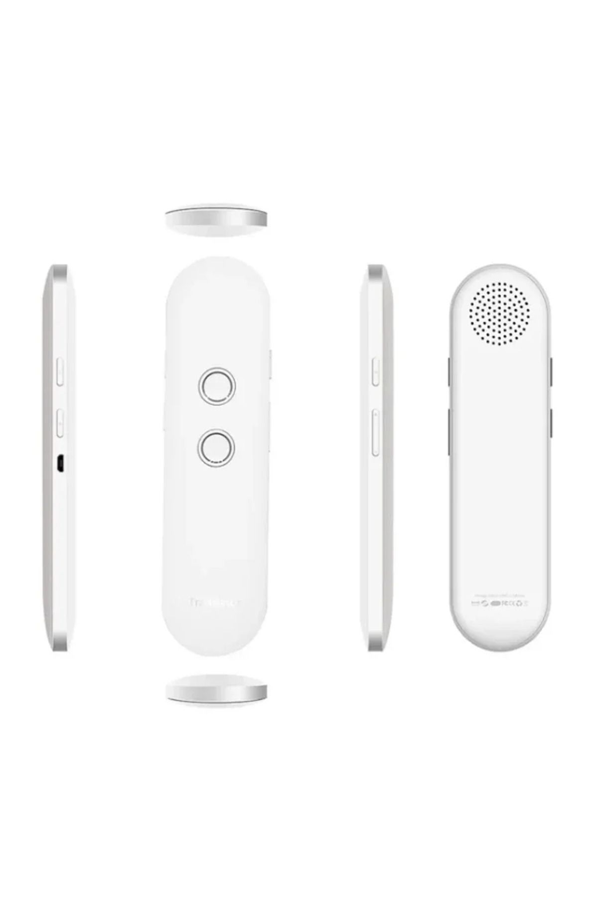 Opansten-White Mini T4 AI Translator Smart Pen Wireless 40 Multi Languages Bluetooth-Compatible Portable Two- 1