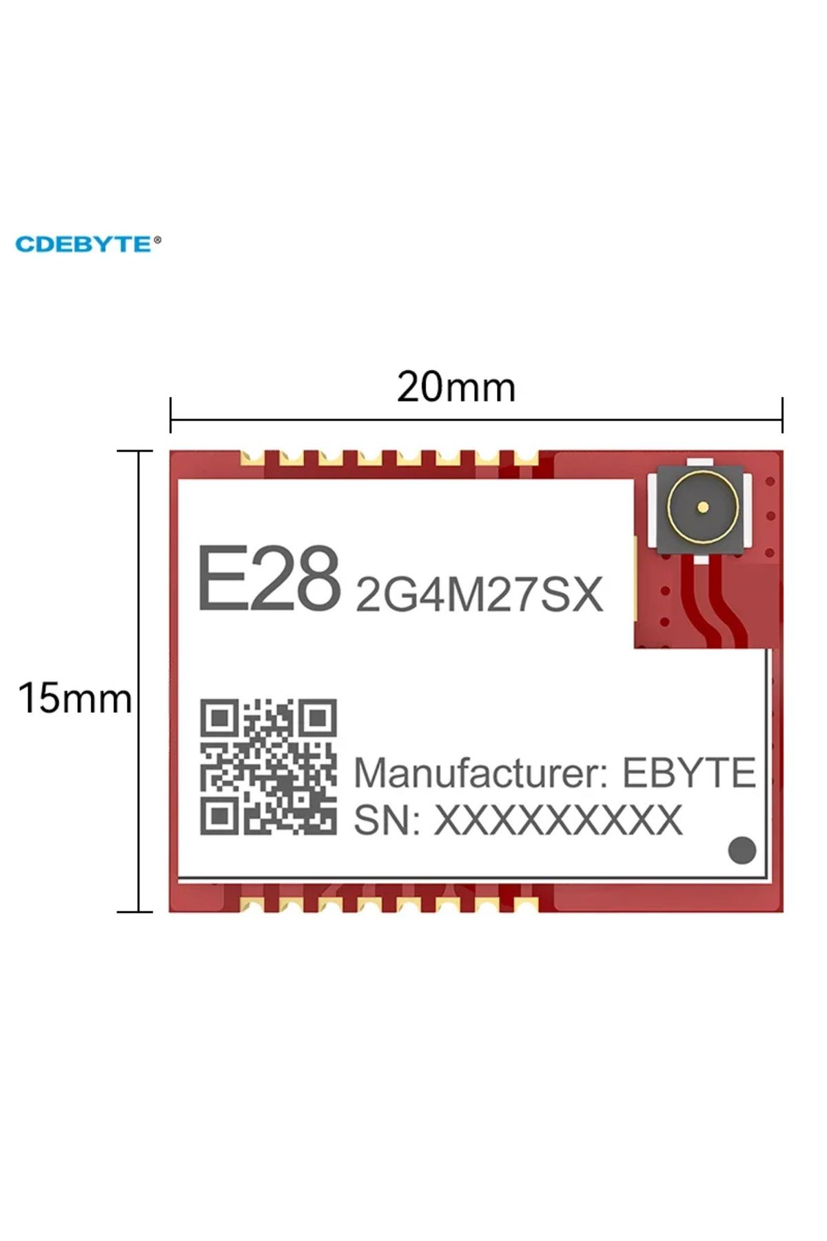 Choice-Sx1280 Spi High-speed Lora Spread Spectrum Module 2.4ghz Cdebyte E28-2g4m27sx Secondary Developme... 2