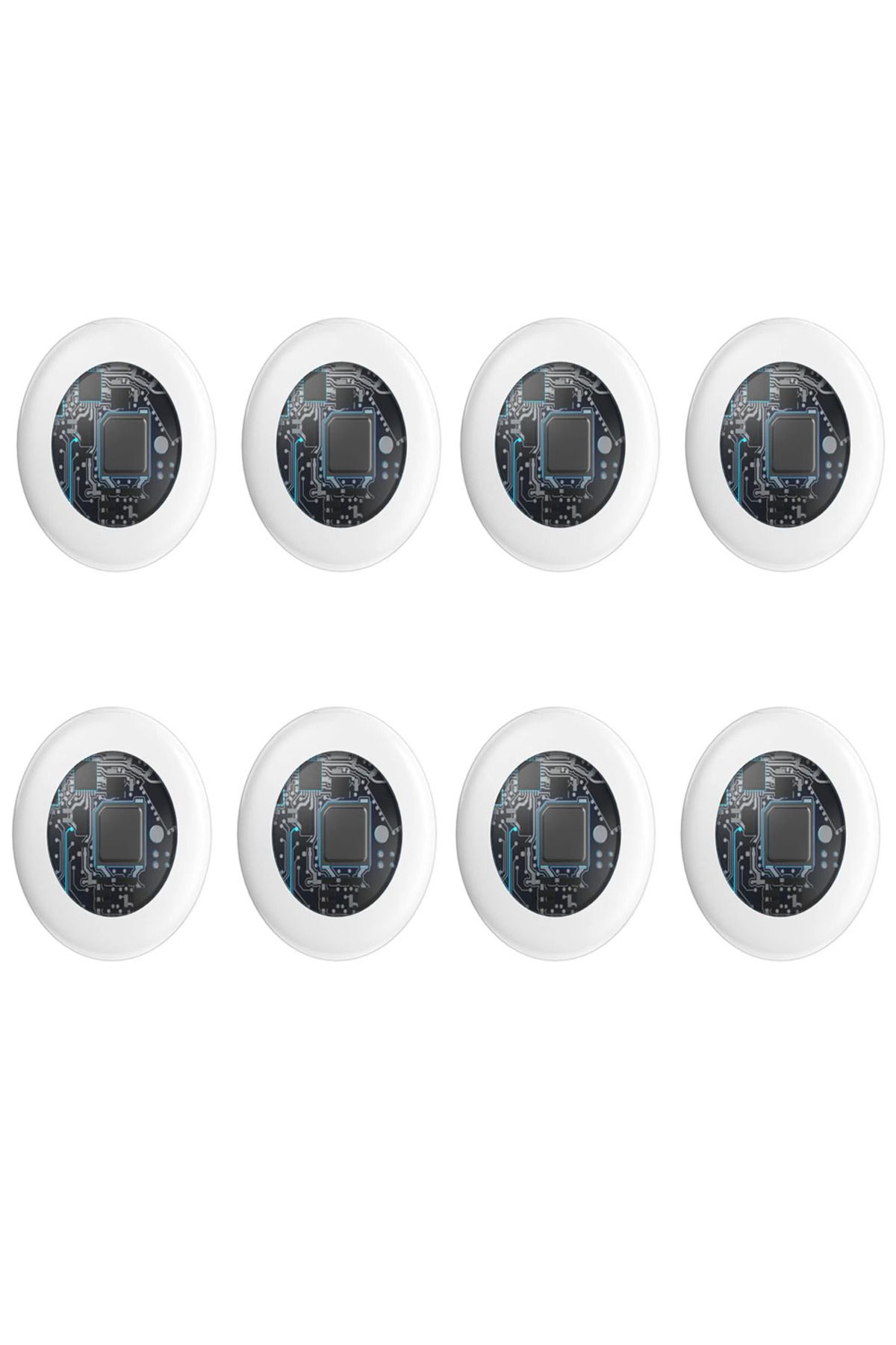 Choice-8pcs White Timethinker Smart Airtag Bluetooth Gps Tracker Work With Apple Find My App Itag Air Tag T 1