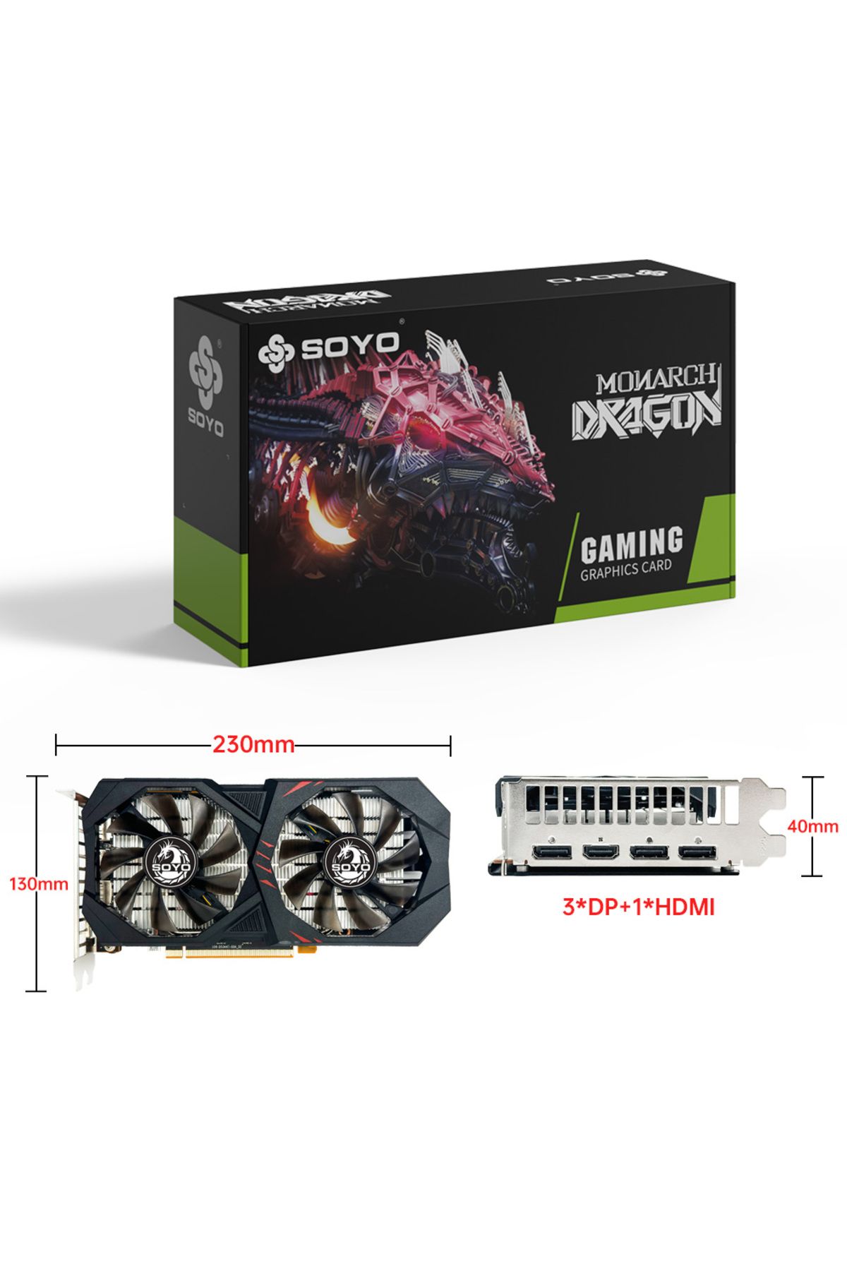 Choice-RX6600M 8G SOYO AMD RX6600M 8GB Graphics Card GDDR6 128Bit 8Pin Radeon GPU RX 6600M Desktop Computer 2