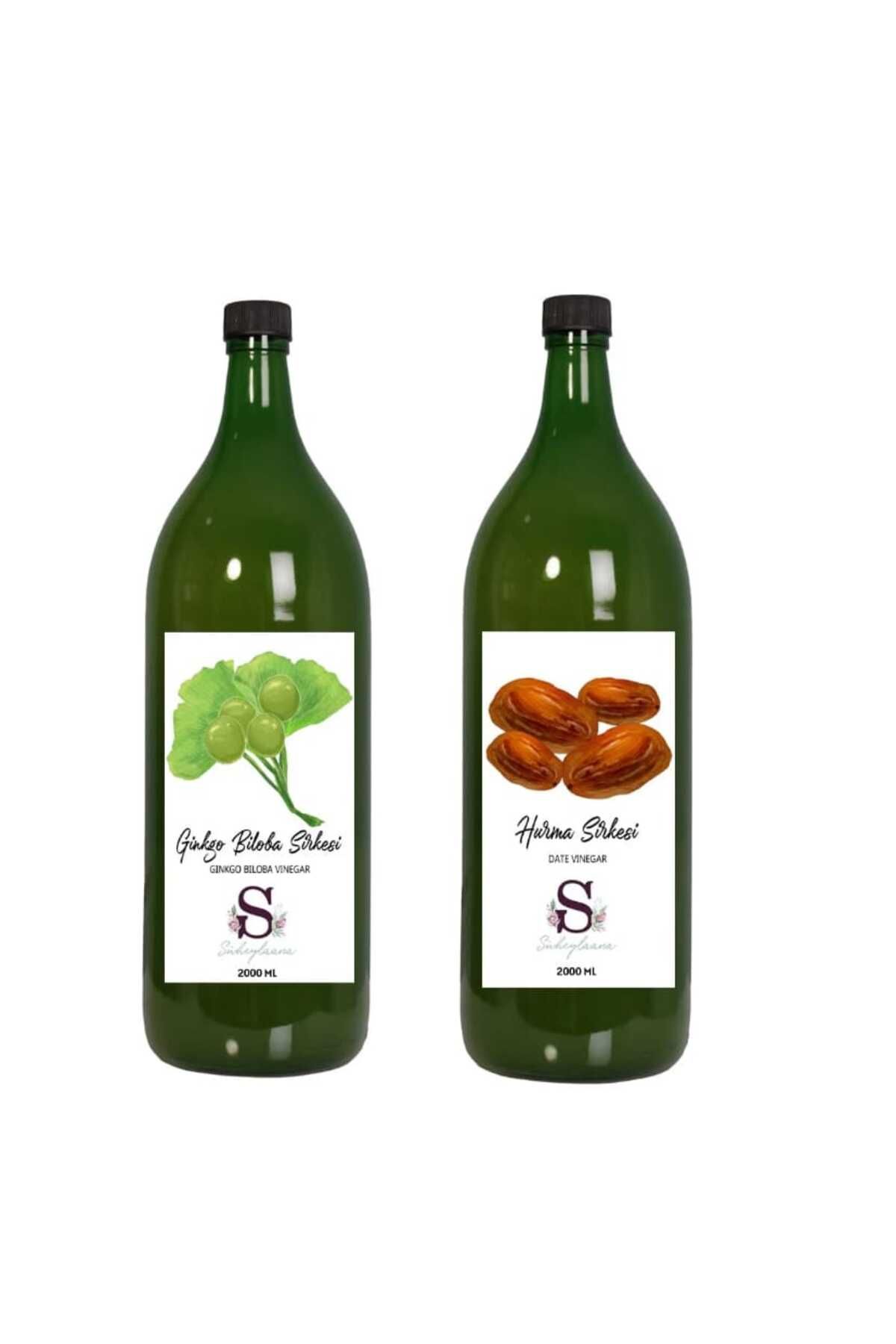 Süheylaana Doğal Ginkgo Biloba Sirkesi 2000 Ml - Doğal Hurma Sirkesi 2000 Ml