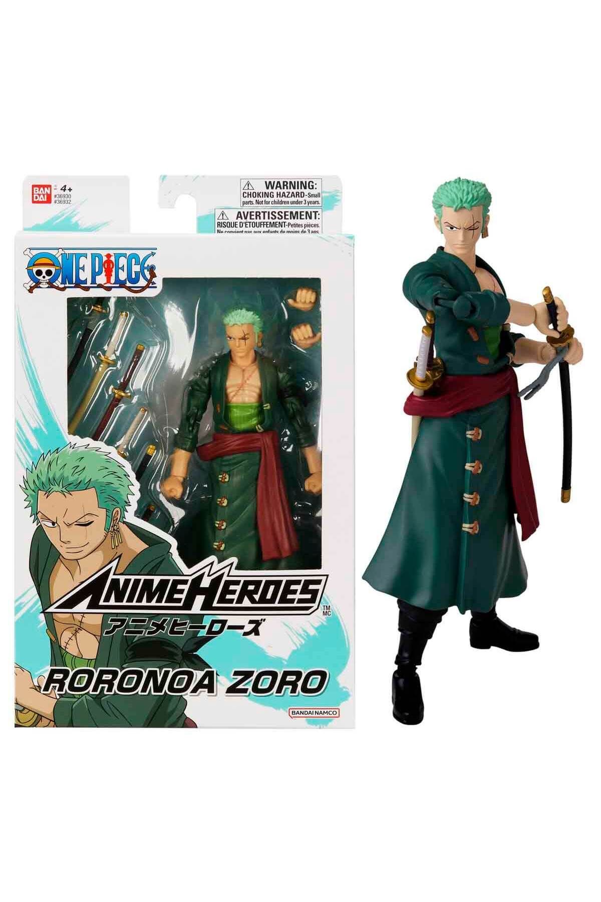 Anime Heroes One Piece Zoro Roronoa Eklemli Figür 16 Cm