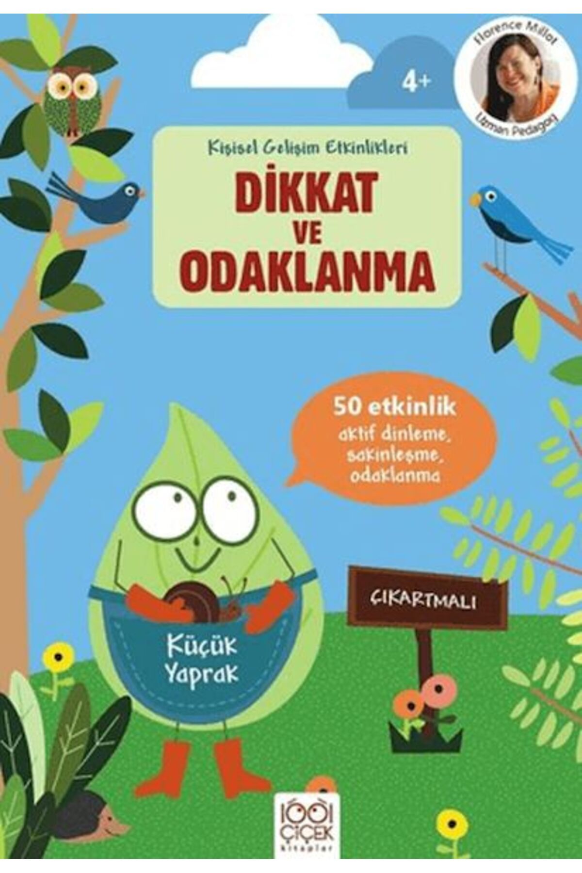 1001 Çiçek Kitaplar Dikkat ve Odaklanma – Çıkartmalı Kişisel Gelişim Etkinlikleri