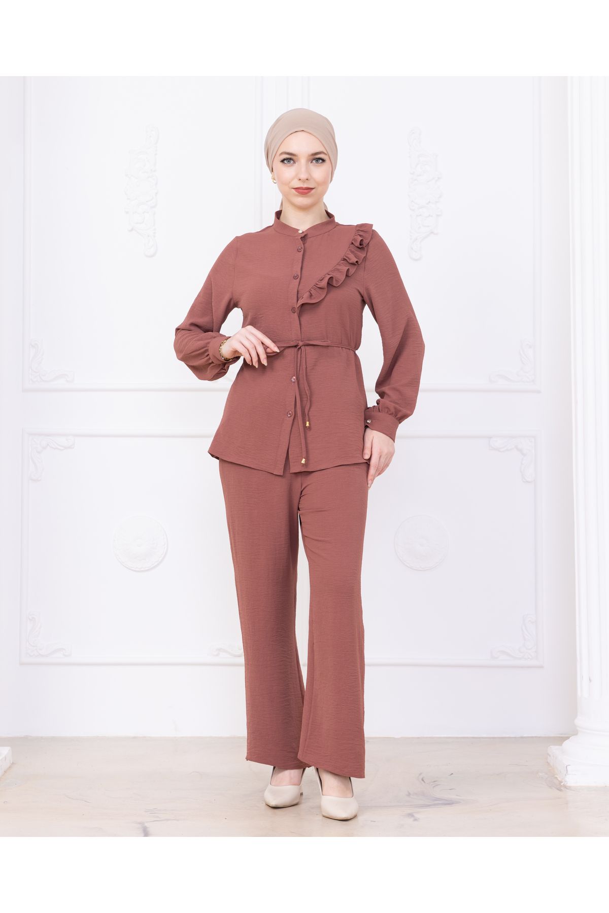 Butik Aerobin kumaş İkili Takım