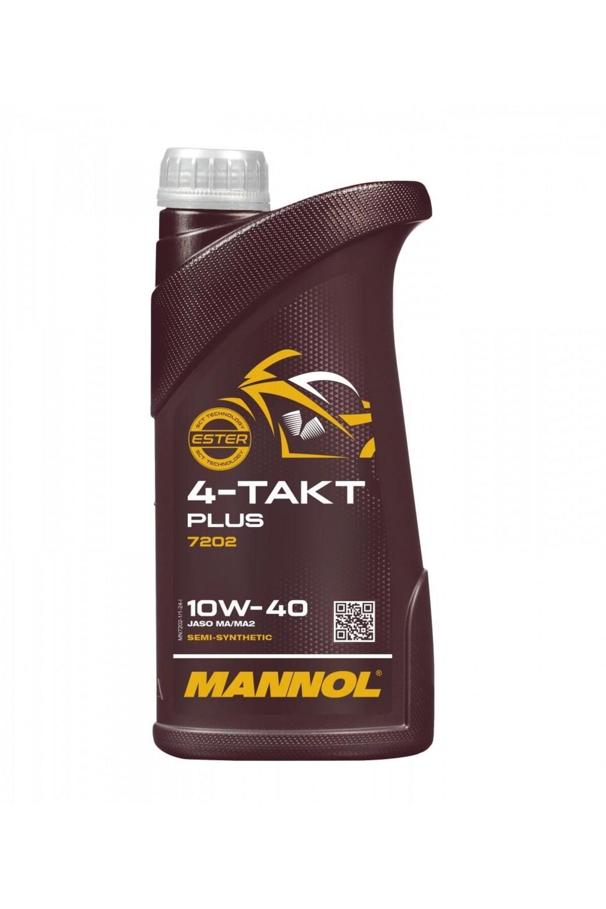 MANNOL MN7202-1 4 TAKT PLUS JASO MA/MA2 SAE 10W-40 1 L