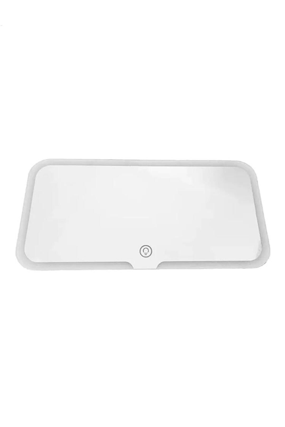 Choice-White LED Car Sun Visor Vanity Mirror Travel Makeup Mirror with 3 Light Modes 60 LEDs Car Vanity Mir 8