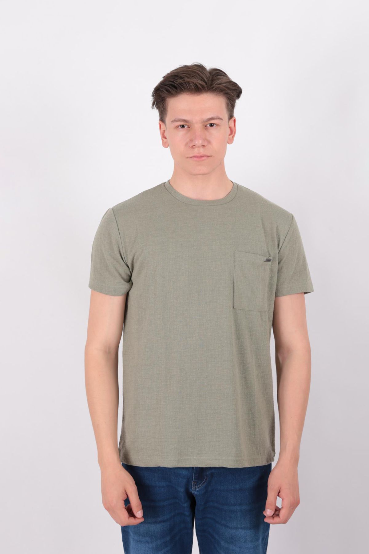 Five Pocket Fp24B2042 Cepli Bis Yaka Erkek T-Shirt