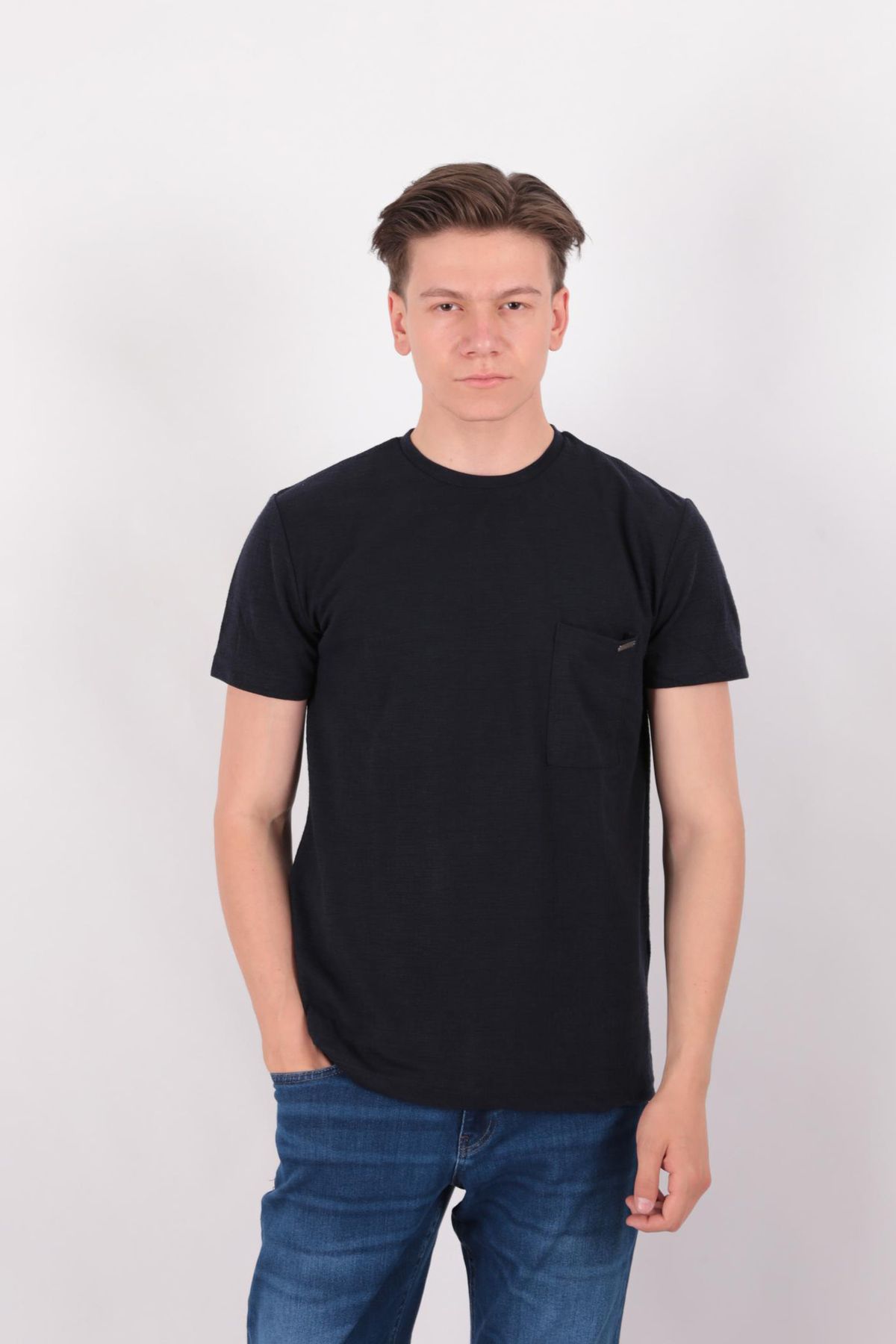 Five Pocket Fp24B2042 Cepli Bis Yaka Erkek T-Shirt