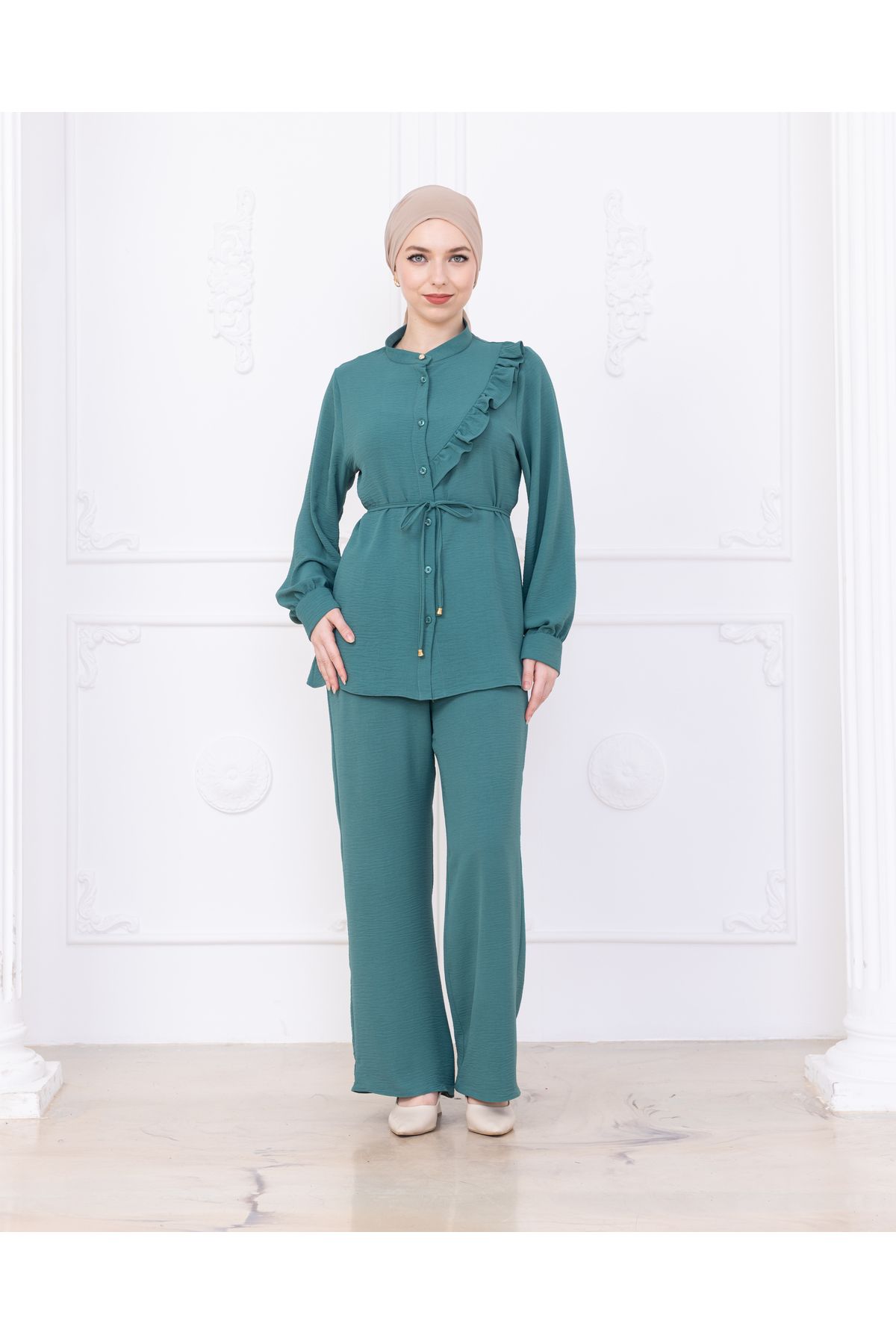 Butik Aerobin kumaş İkili Takım