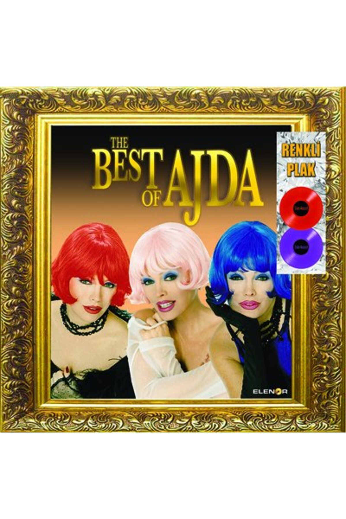 Elenor Plak Ajda Pekkan The Best Of Ajda Renkli Plak - 2 Plak