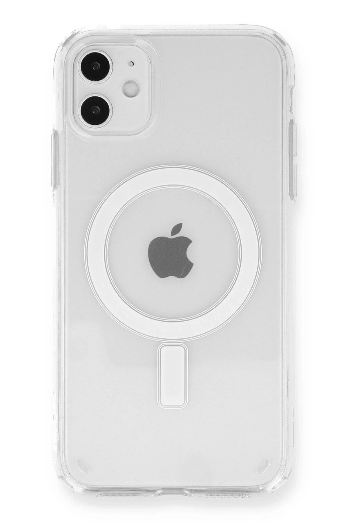NewFace iPhone 11 Uyumlu Kılıf  Şeffaf Silikon - Şeffaf FERRG