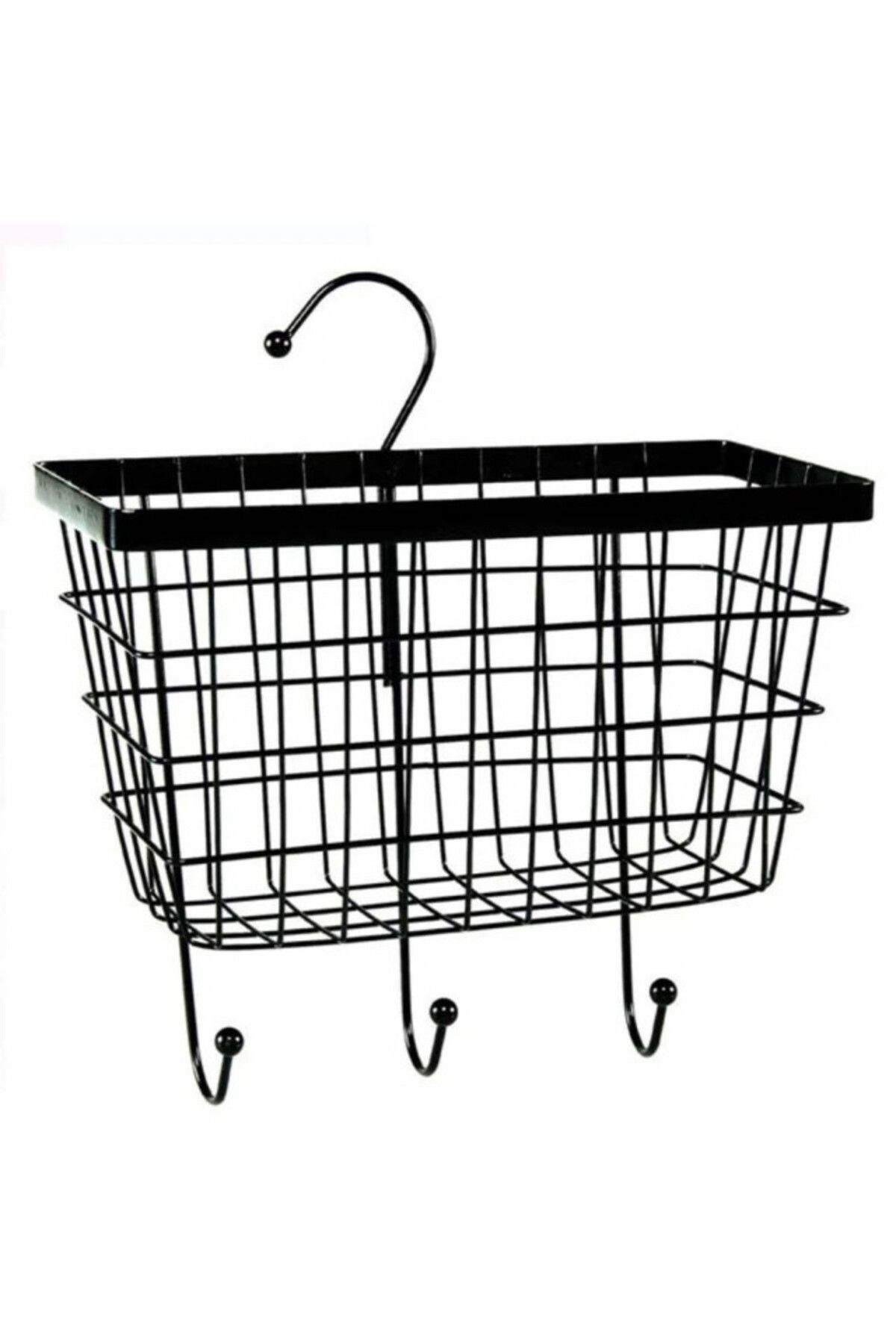 PUFO-Shelf with support and hooks for organizing and storing spices, kitchen utensils or bathroom items 1