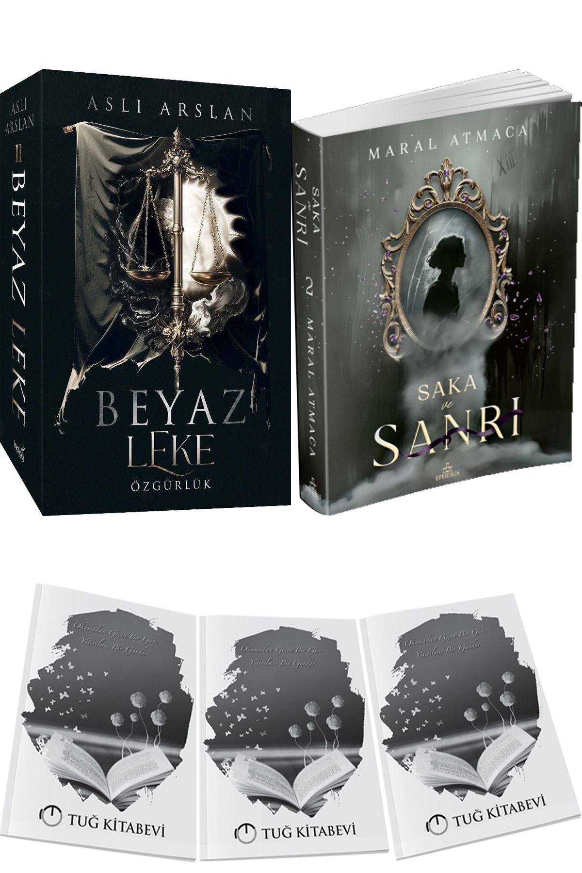 İndigo Kitap Beyaz Leke 2 Özgürlük Aslı Arslan ve Saka ve Sanrı 2 + Hediyeli