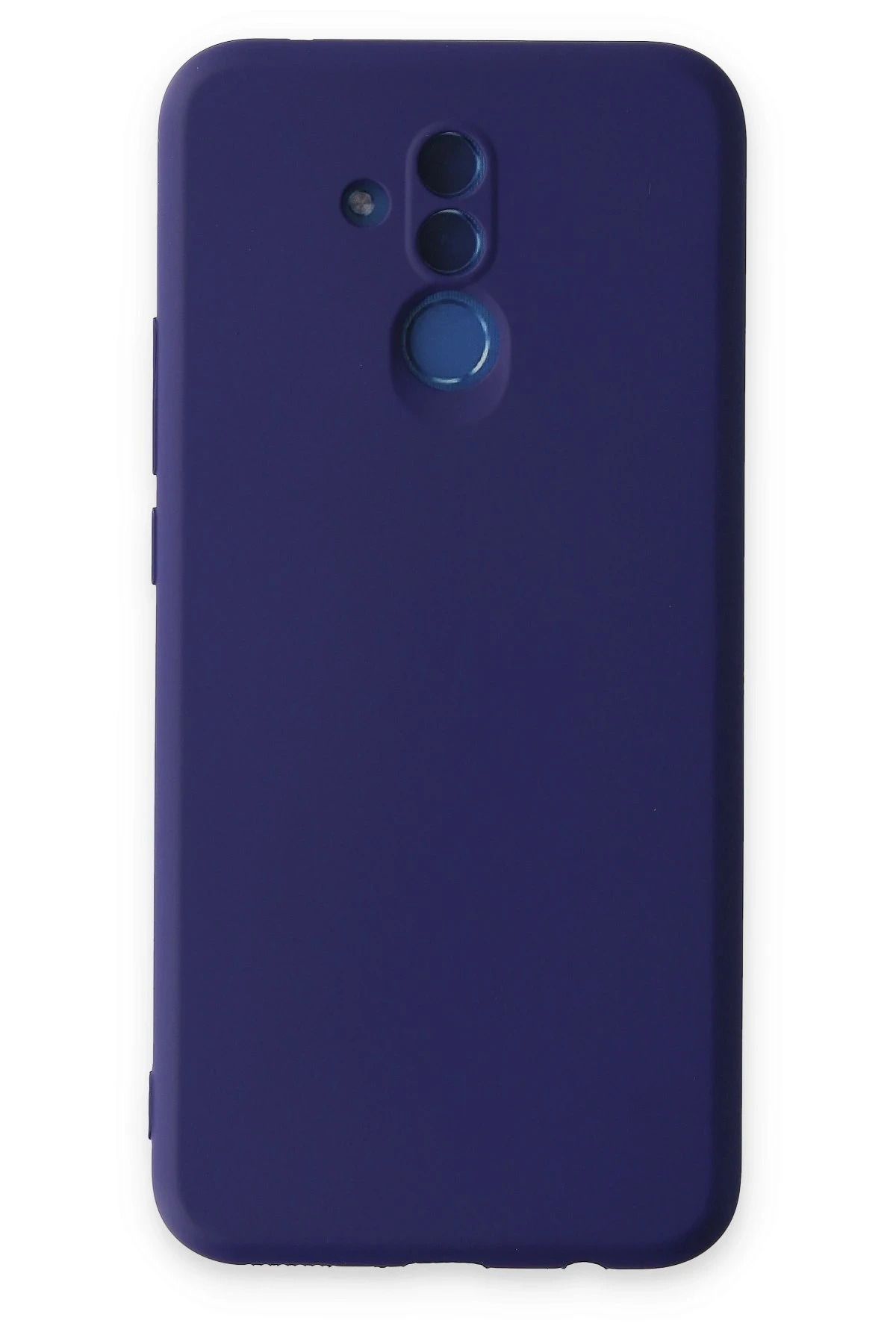 NewFace Huawei Mate 20 Lite Uyumlu  Nano içi Kadife Silikon - Mor HNZRN