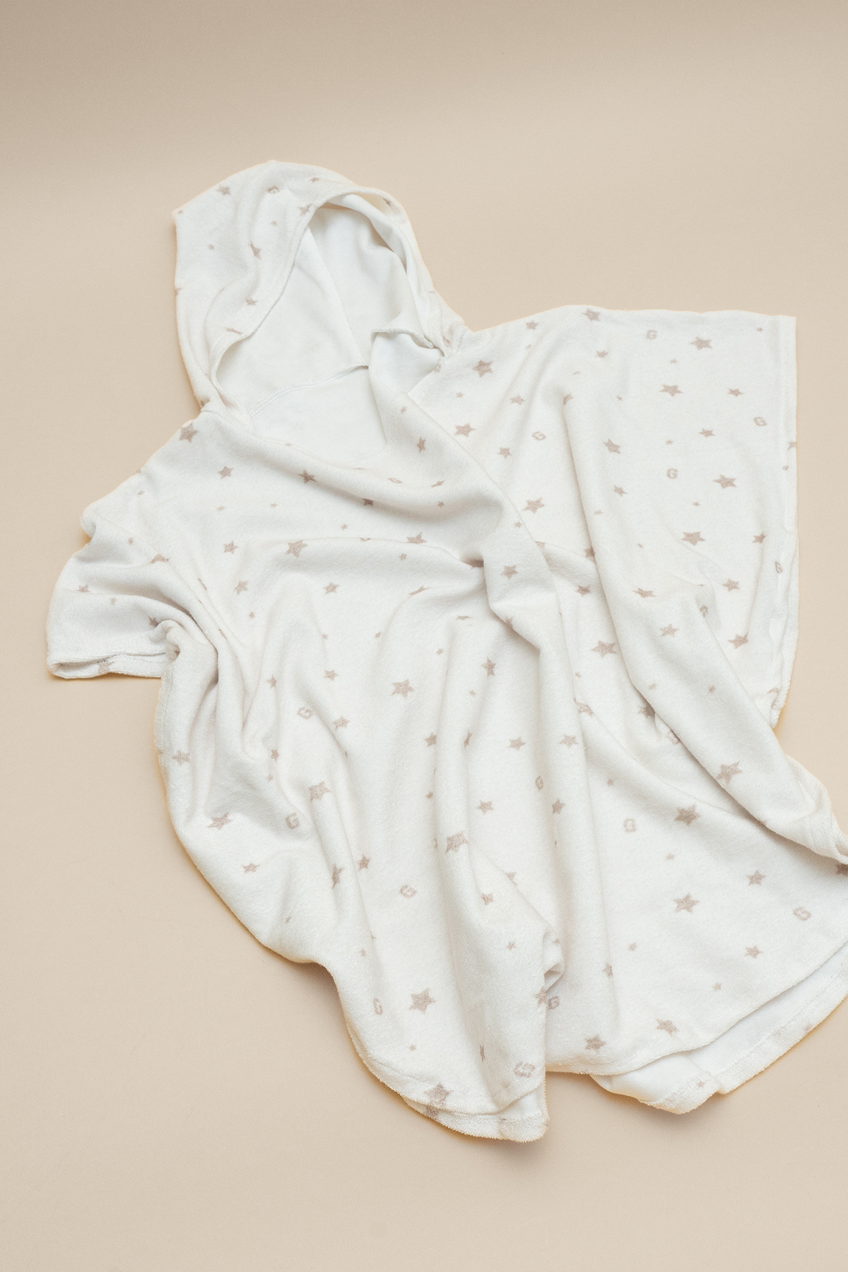 minial Organik %100 Pamuk Havlu Kese Hediyeli Kapşonlu Plaj Çocuk Bebek Panço Bornoz Banyo Havlu fotoğrafı 3 (önizleme)