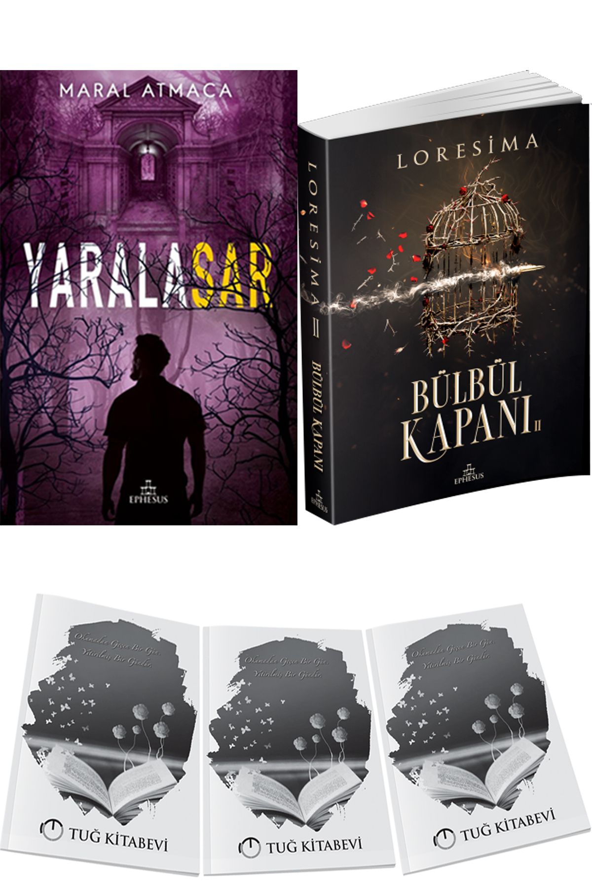 Ephesus Yayınları Yaralasar 3 Maral Atmaca ve Bülbül Kapanı 2 + Hediyeli