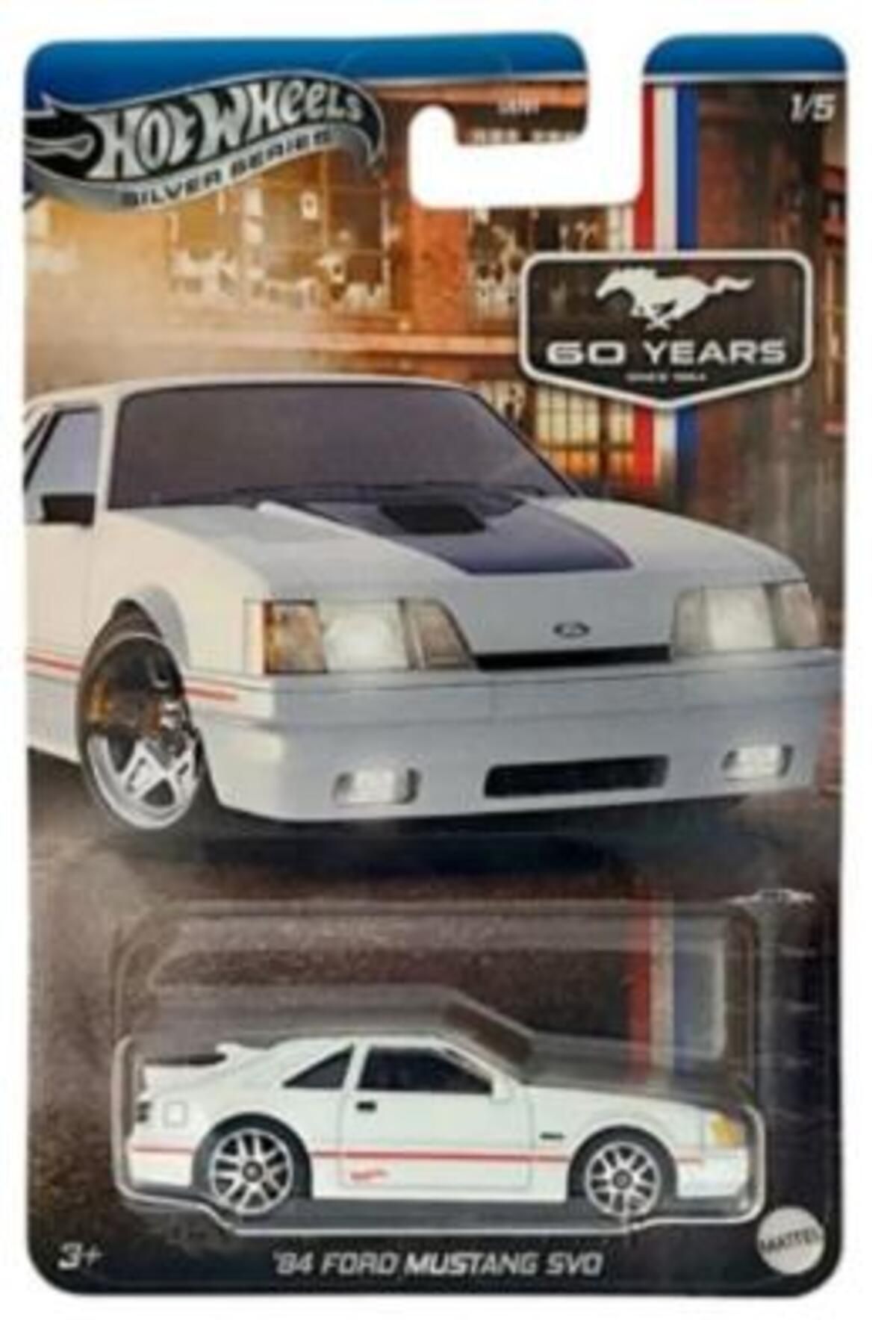 HOT WHEELS Silver Series '84 Ford Mustang SVO JBY50