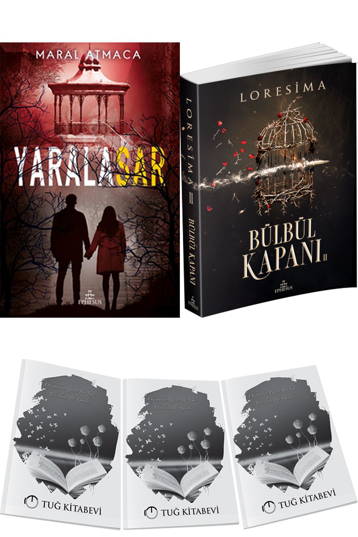 Ephesus Yayınları Yaralasar 4 Maral Atmaca ve Bülbül Kapanı 2 + Hediyeli