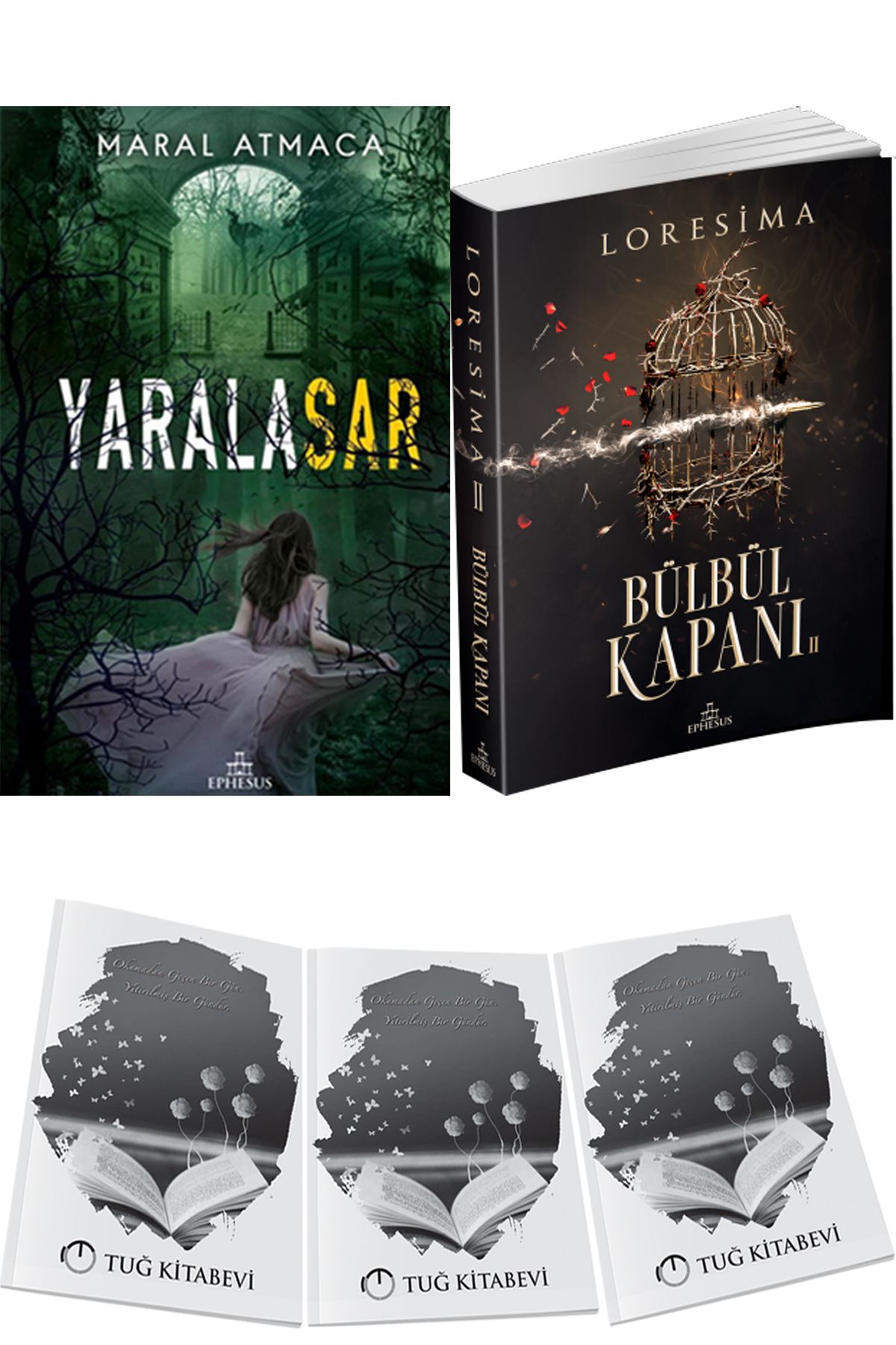 Ephesus Yayınları Yaralasar 2 Maral Atmaca ve Bülbül Kapanı 2 + Hediyeli