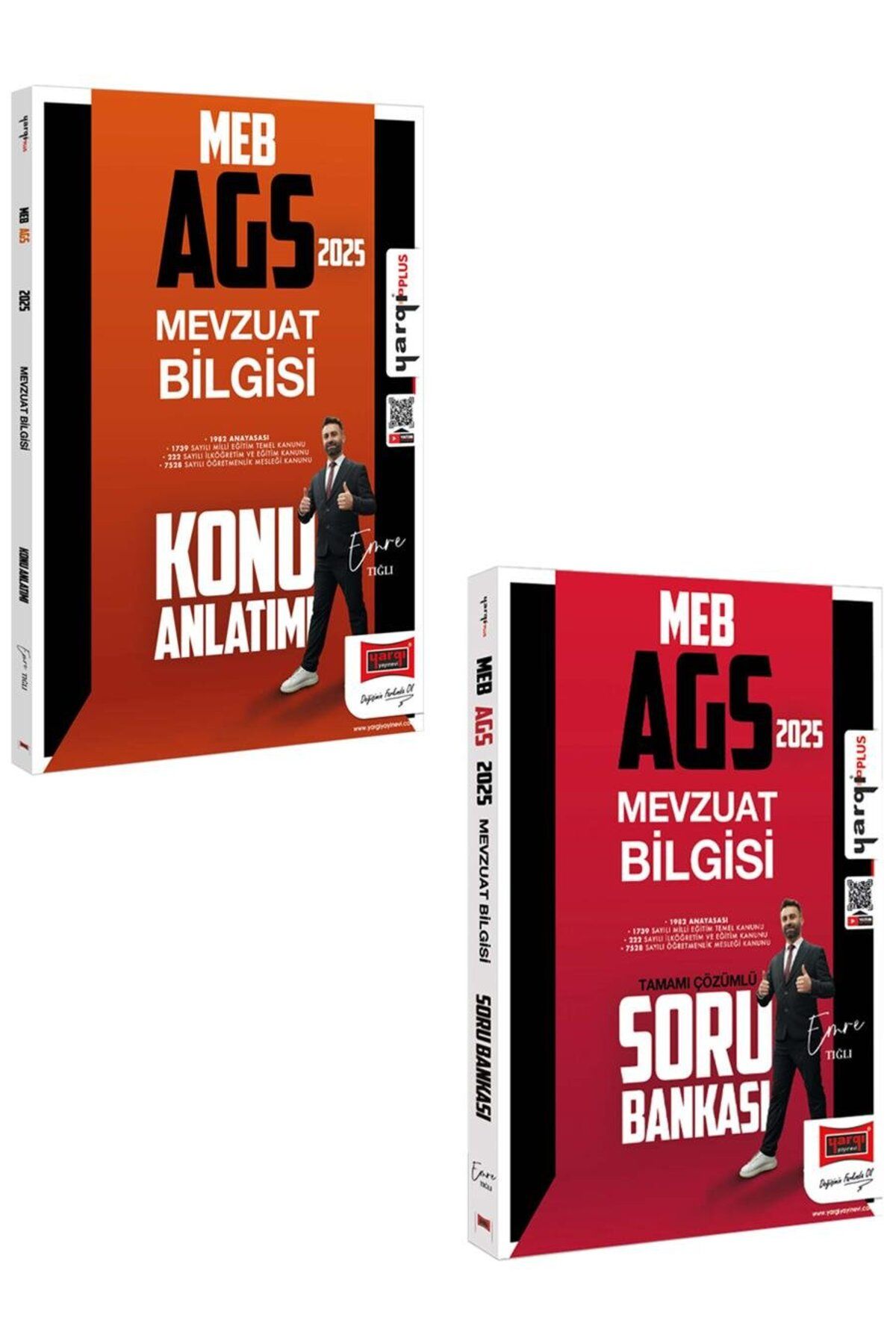 Yargı Yayınları Yargı 2025 MEB AGS Mevzuat Bilgisi Konu Anlatmı ve Soru Bakası Seti