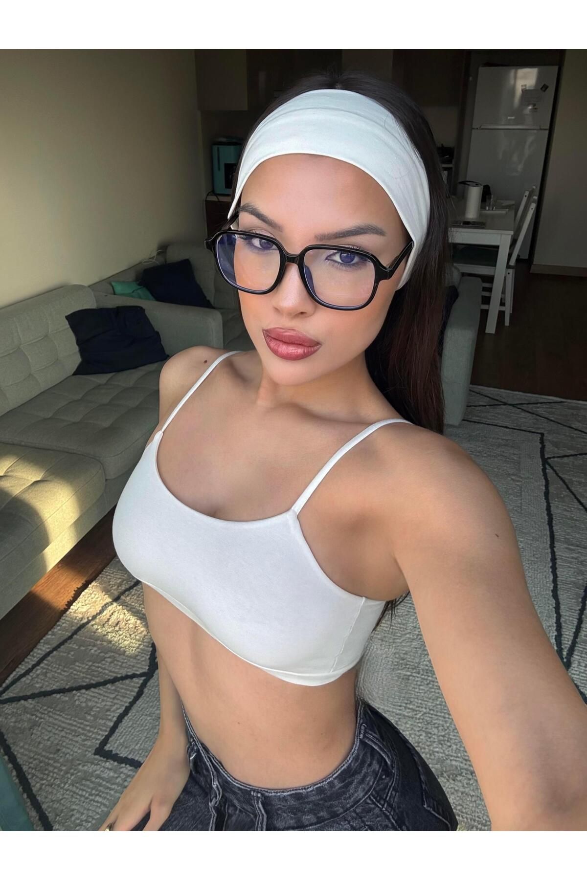 FALAN EYEWEAR Jalisa Kadın Blue Block Gözlük Siyah