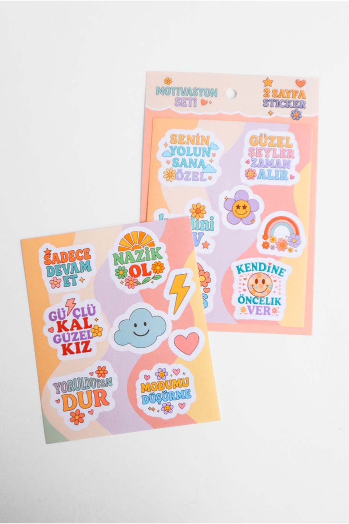 EFBUTİK Motivasyon Sheet 2'li Sticker Set