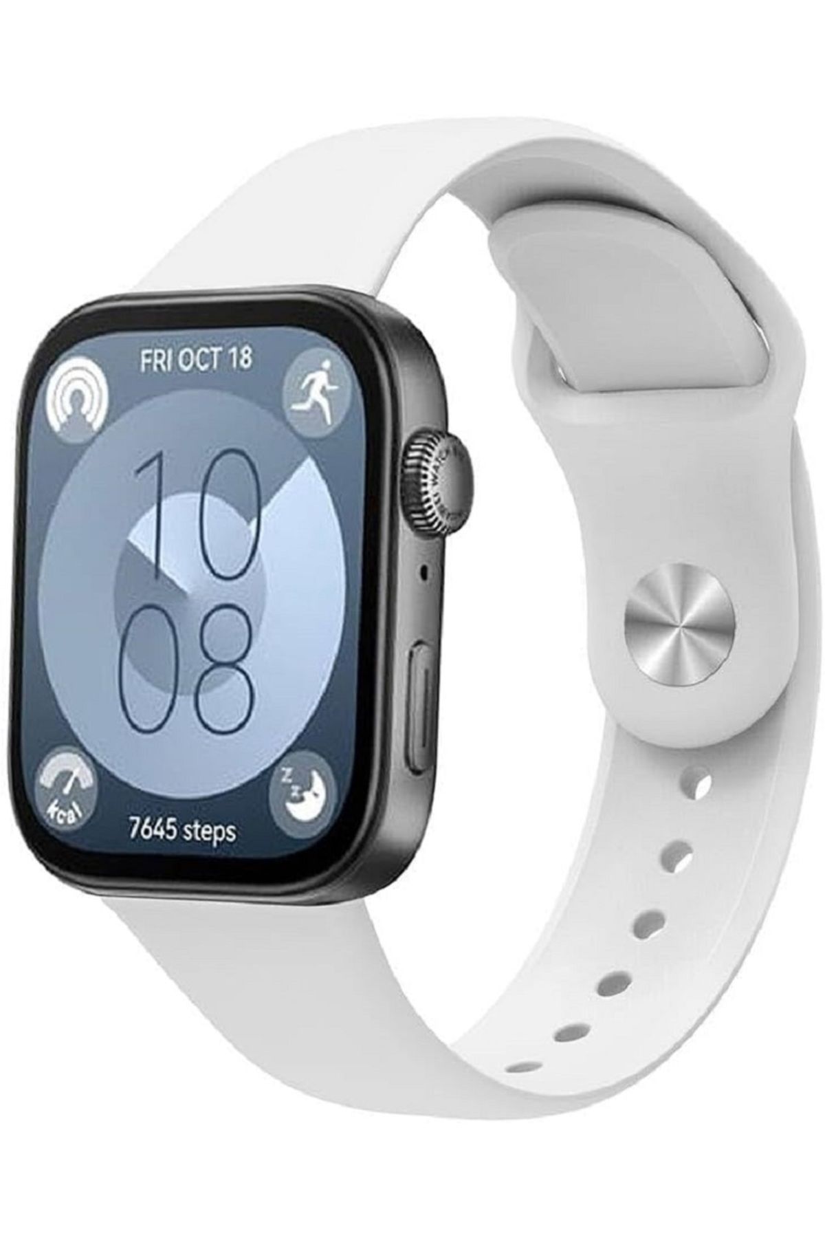 redmud teknoloji Huawei Watch Fit 3 İle Uyumlu Soft Spor Klasik Terletmeyen Silikon Kayış Kordon