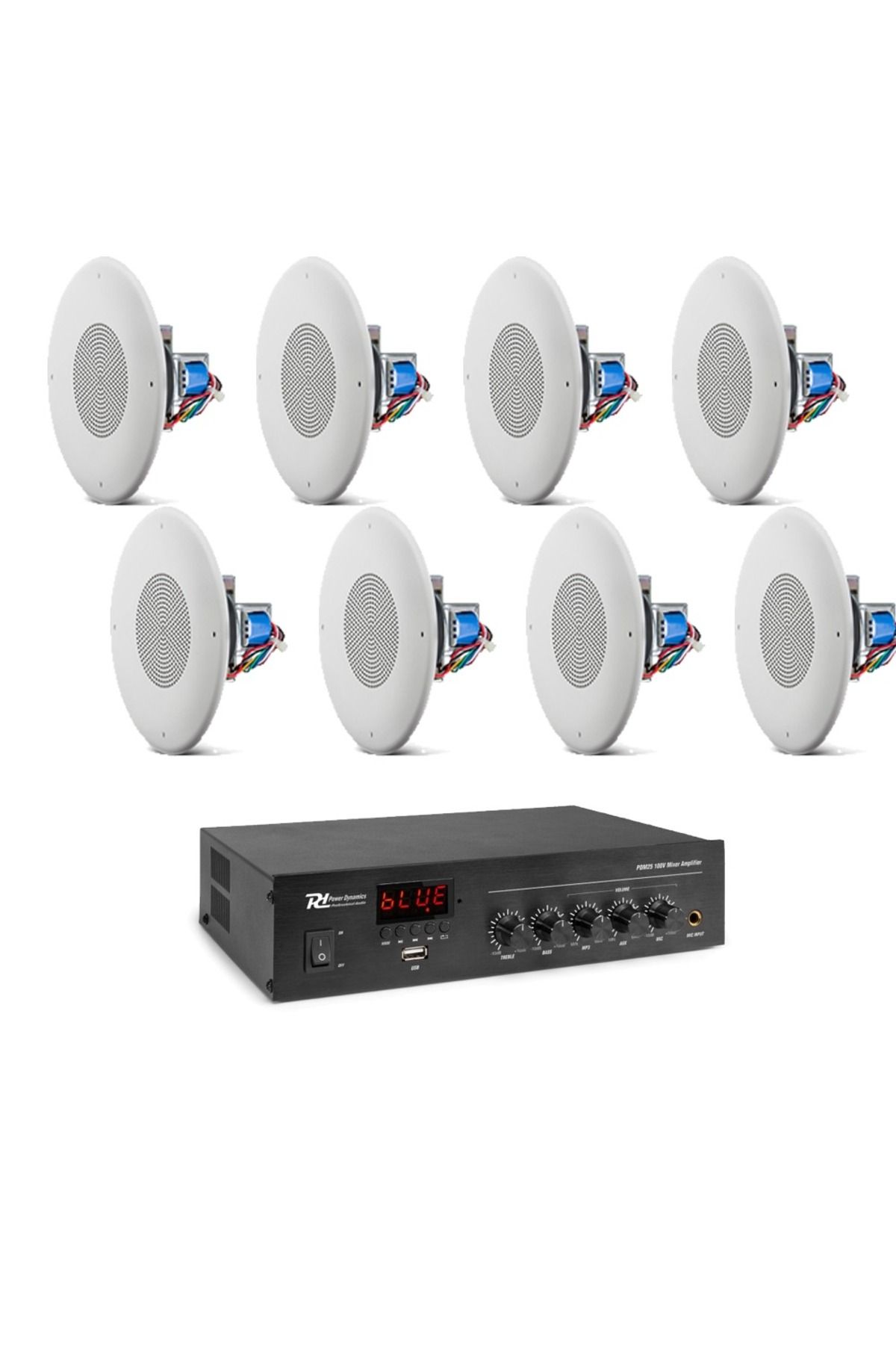 JBL Sistem Audio Ambiental 8 Boxe Css8004, Bluetooth, Usb, Fm - One Size
