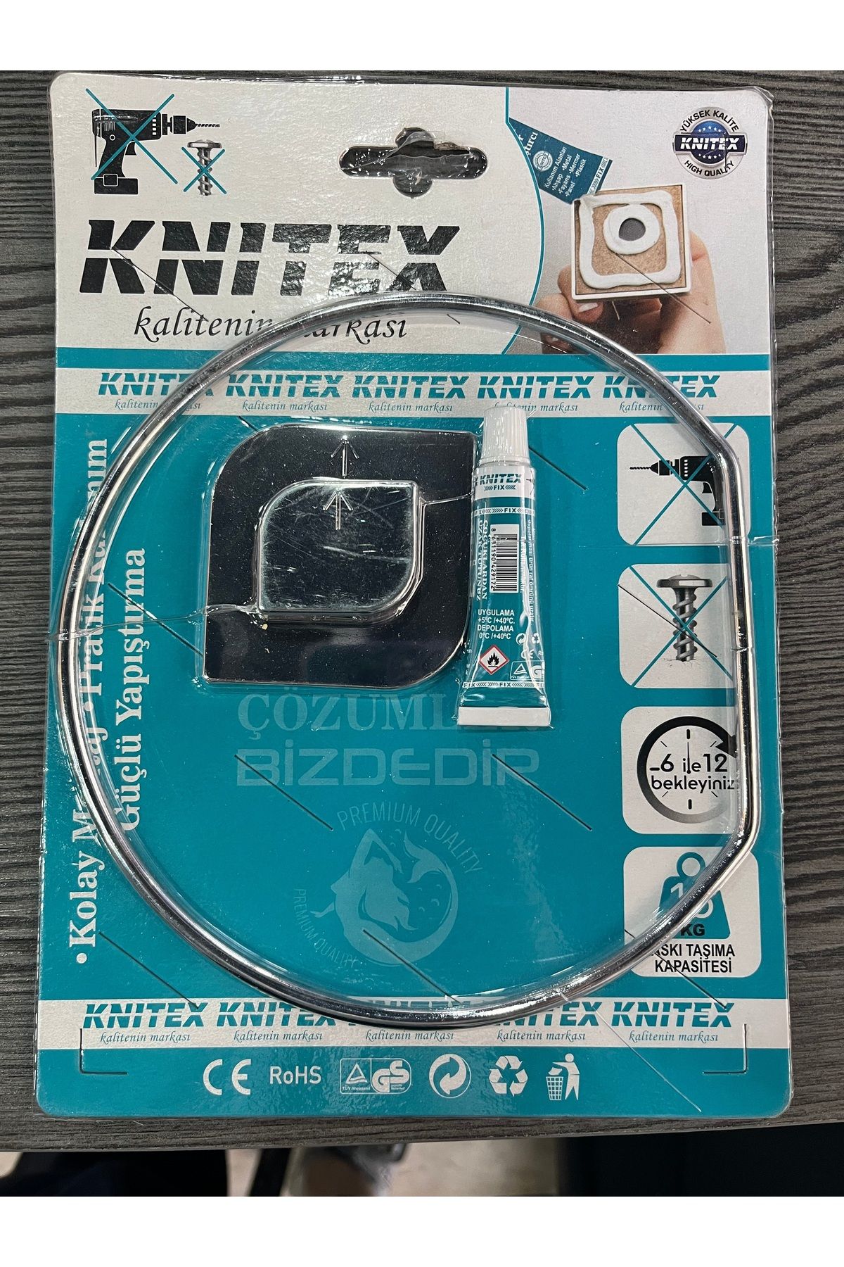 KİNETEX Yapışkanlı Yuvarlak Havluluk KTX-2805