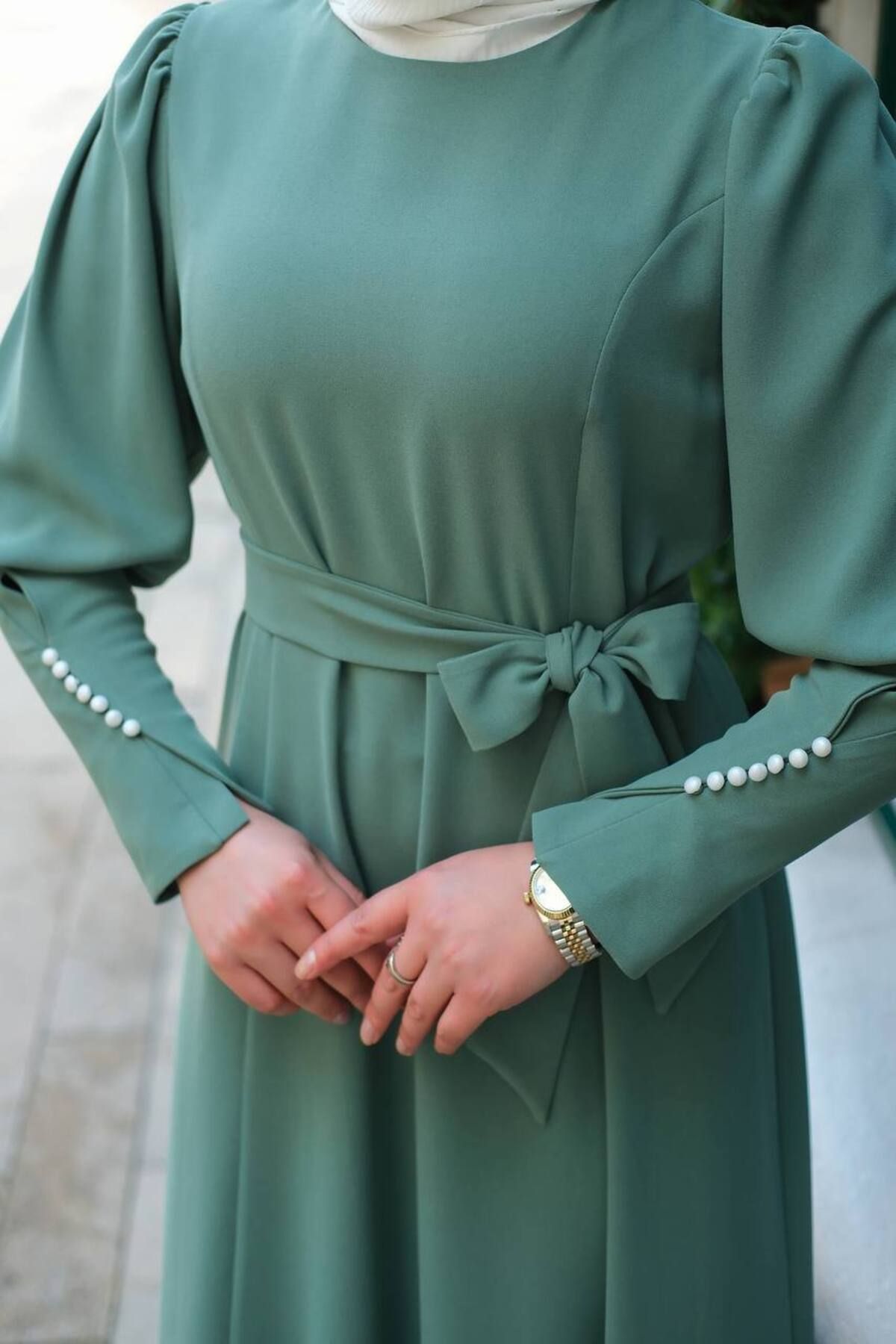 Butik Glimmer Cuff Attire Elbise