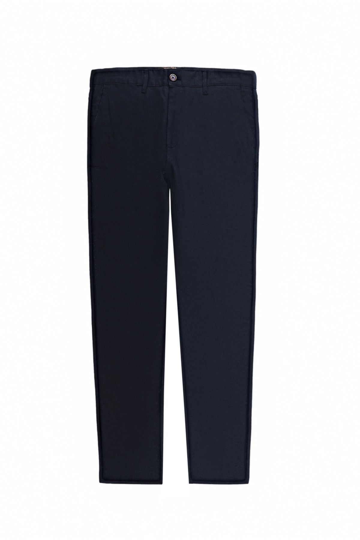Kiğılı Regular Fit Keten Pantolon