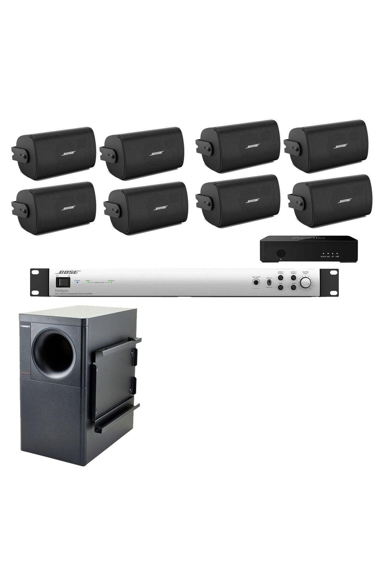Bose-Bose FreeSpace 8.1 system, Subwoofer + 8 speakers + wi-fi 1