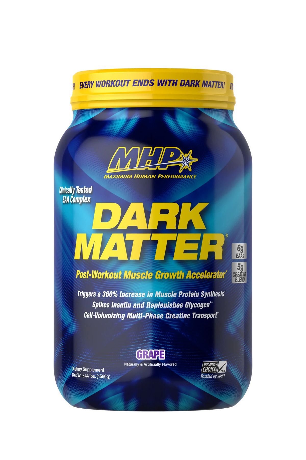 Mhp DARK MATTER Post-Workout Muscld Gh Accelerator (Amino+Maltodextrin+Creatine Complex)