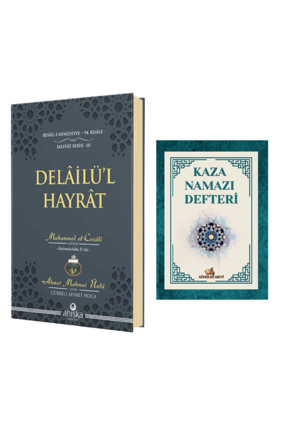 Ahıska Yayınevi Delailül Hayrat Hafız Boy - Ciltli & kaza namazı defteri