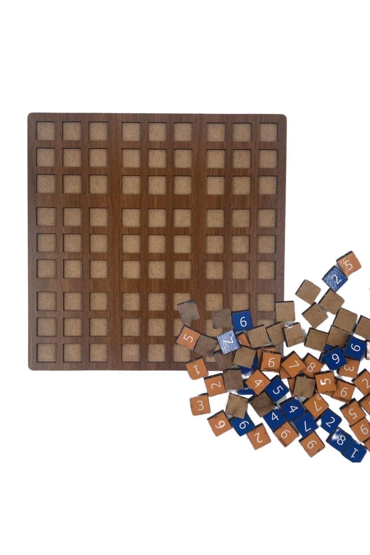 Emperium 9 Bölümlü Ahşap Sudoku Eğitici Oyun Seti (5122)