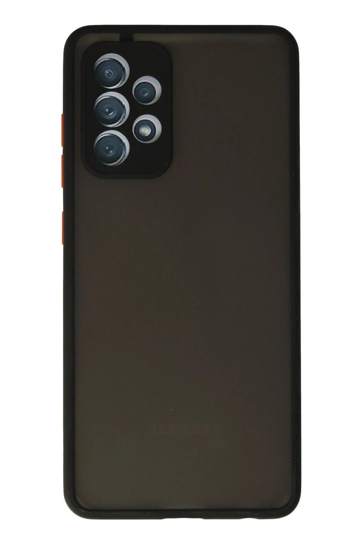 NewFace Samsung Galaxy A52 Kılıf Montreal Silikon Kapak - Siyah FERRG