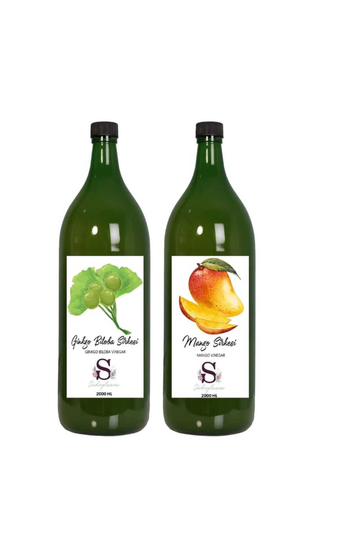 Süheylaana Doğal Ginkgo Biloba Sirkesi 2000 Ml - Doğal Mango Sirkesi 2000 Ml
