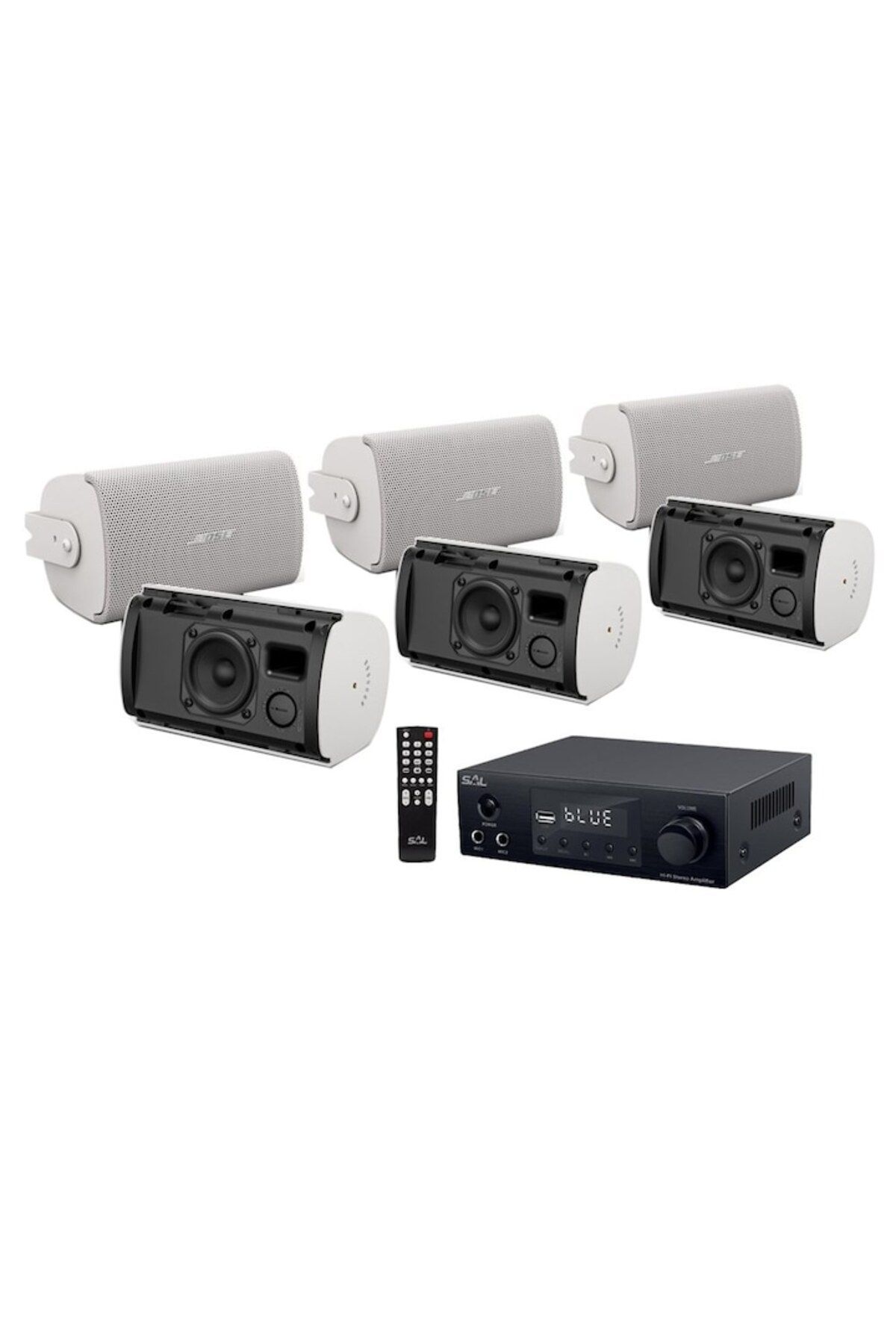 Bose-Bose FS2SE 6-speaker wall system with Bluetooth, USB, FM receiver 1
