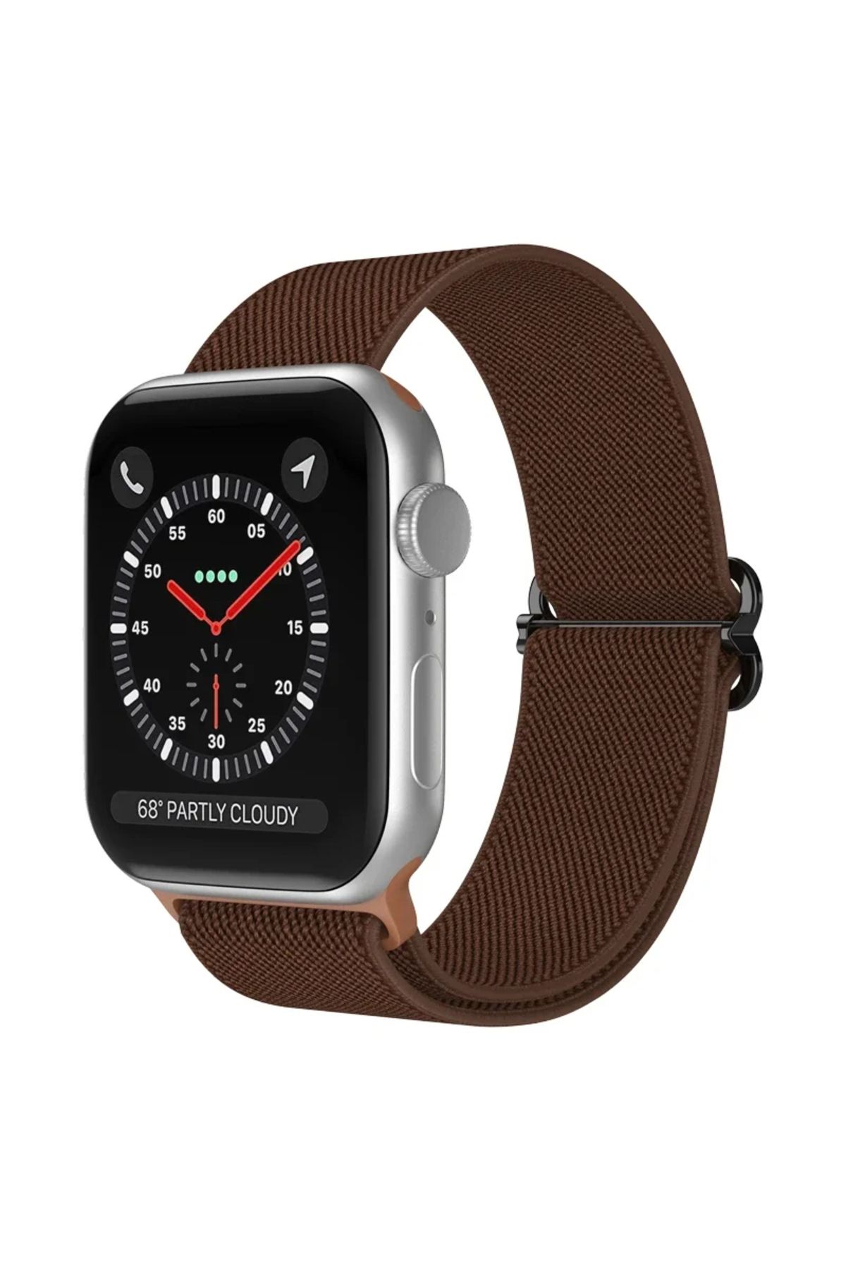 MMPSHOP Apple Watch 10 42mm 9 8 7 6 Se Uyumlu 38 40 41mm Uyumlu Esnek Kumaş Akıllı Saat Kordon