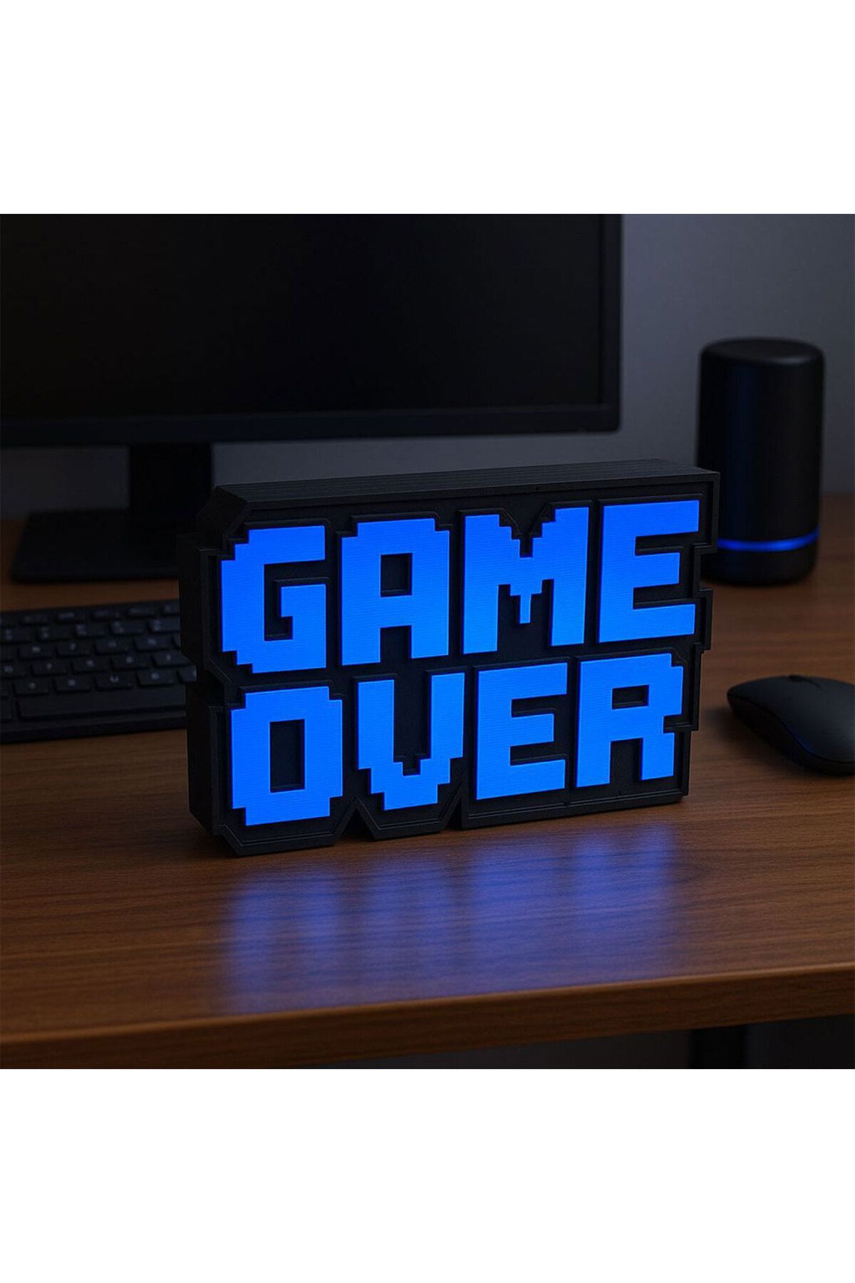 Fibrika Store Game Over Light Box - Retro LED Işıklı Dekor