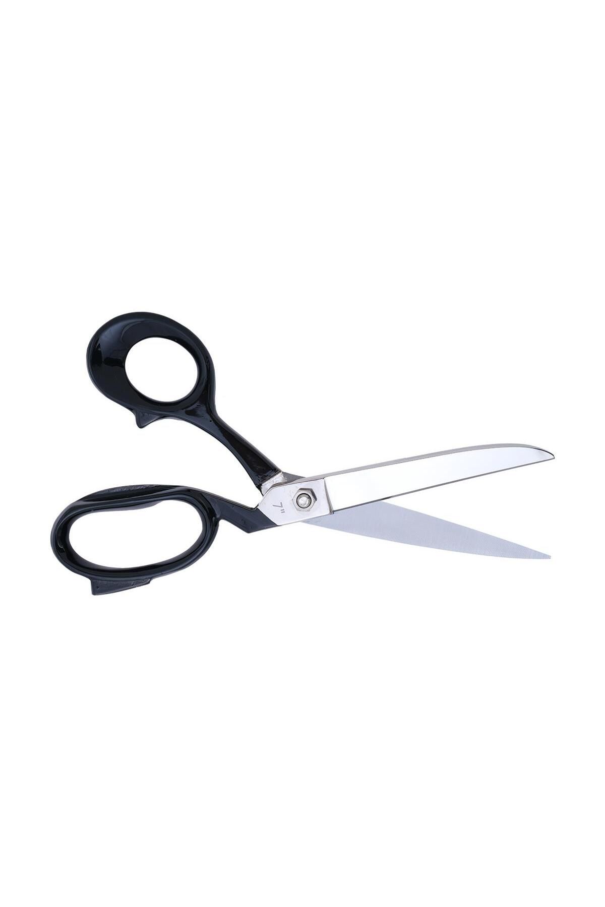 FDM-Linate 247-7 Tailor Scissors with Nut Black Handle No:7 D-148 5