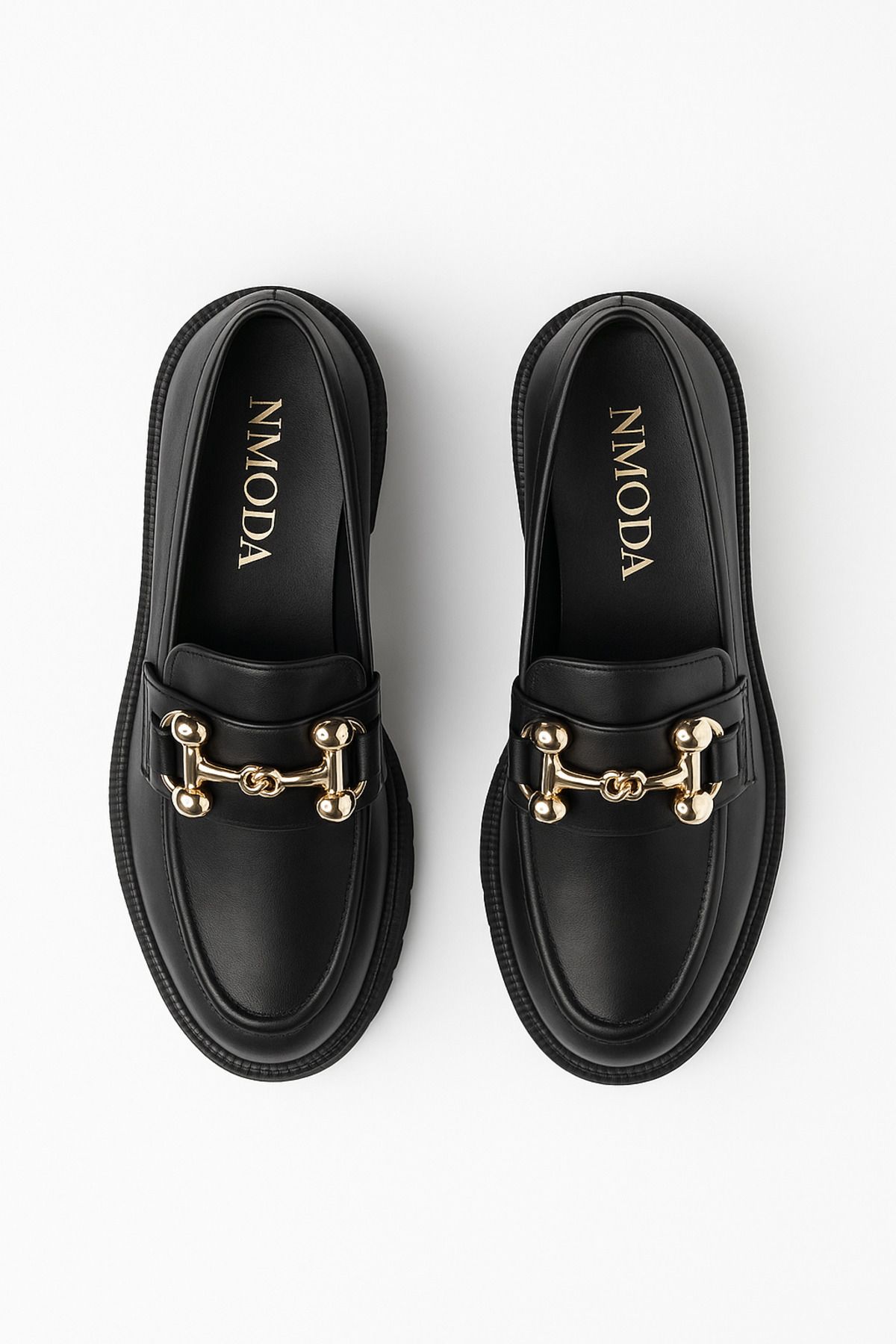 StWenn Dámská mokasína s tlustou podrážkou - mokasínové boty Gld