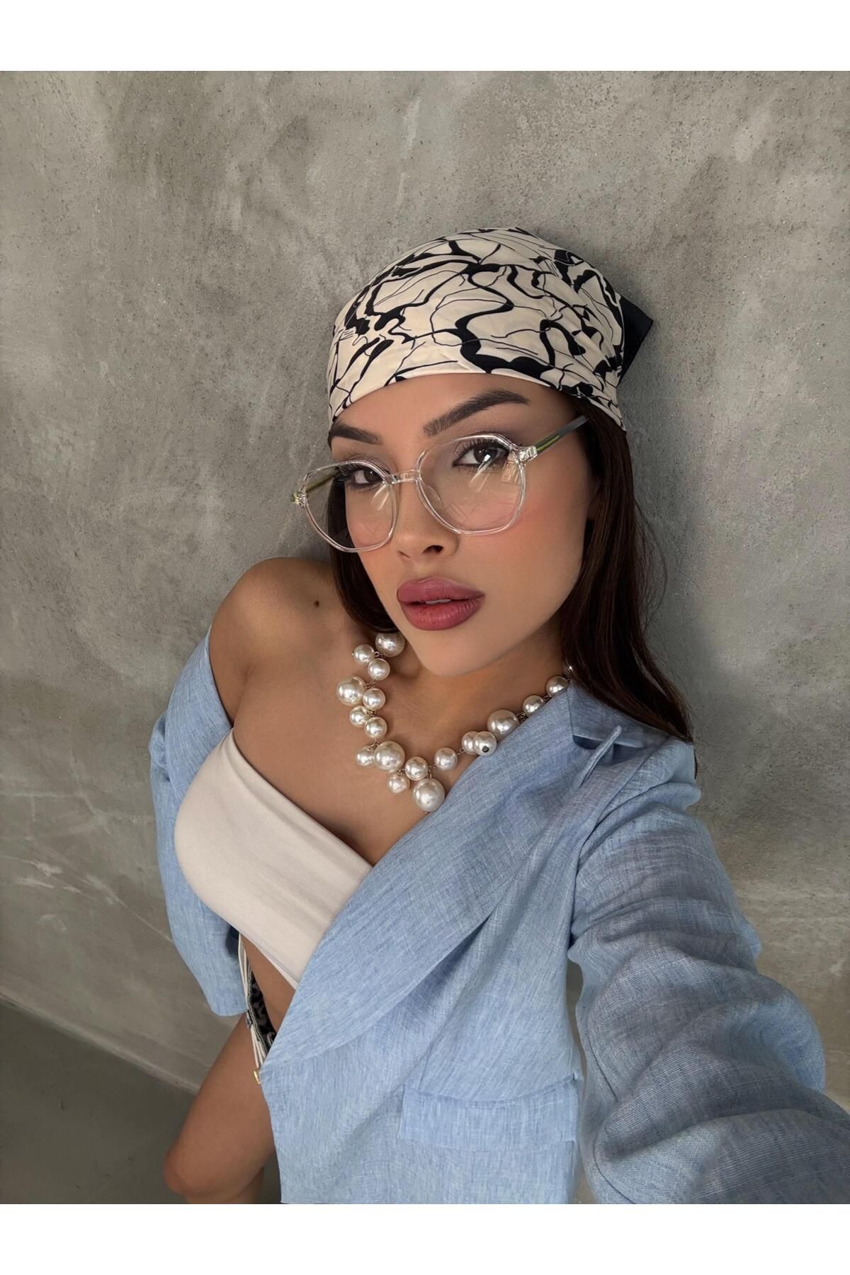 FALAN EYEWEAR Cherry Kadın Blue Block Gözlük Yeşil
