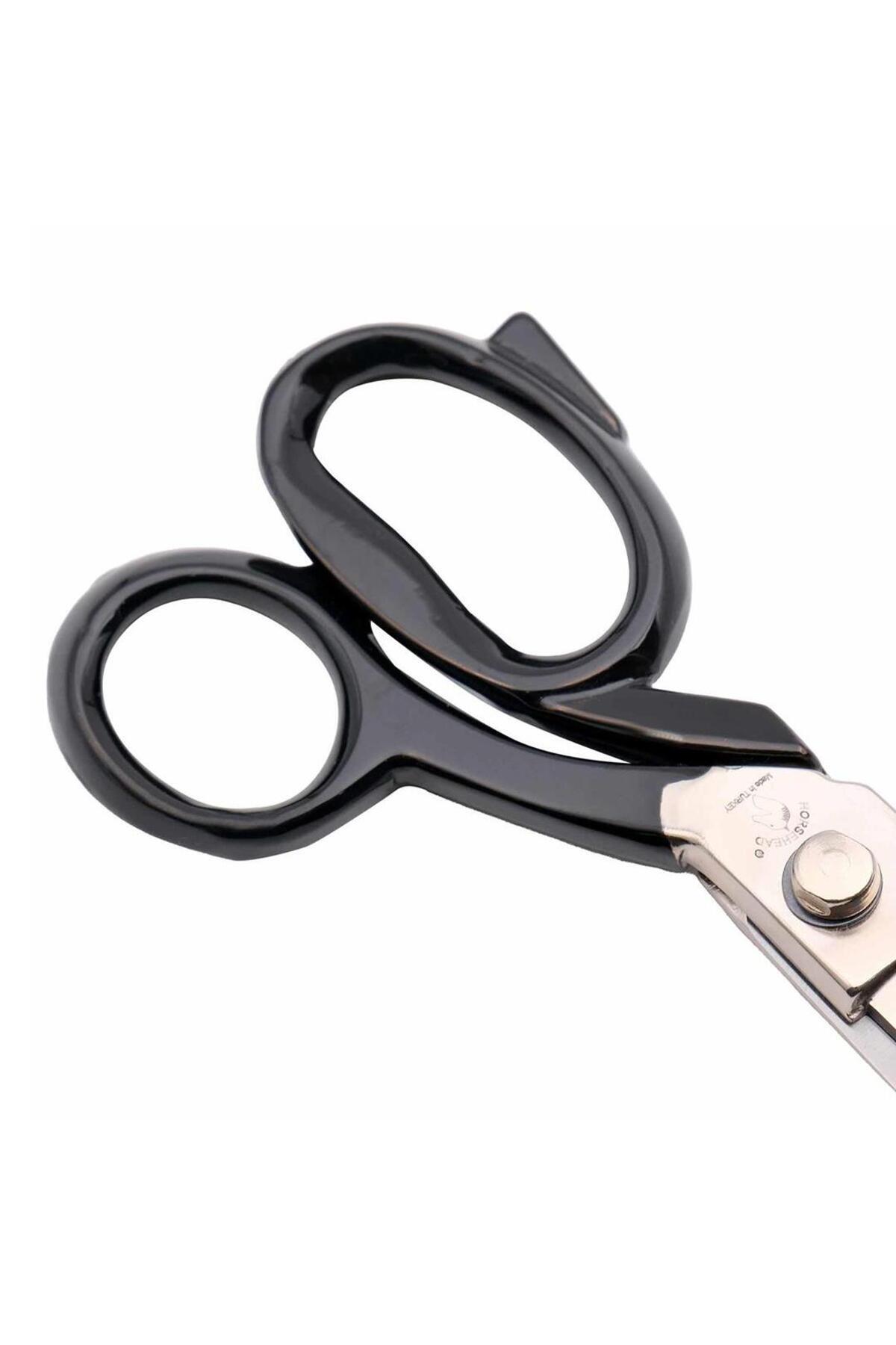 FDM-Horsehead 421-8 Tailor's Scissors with Nut Black Handle D138 No:8 (20.32cm) 5