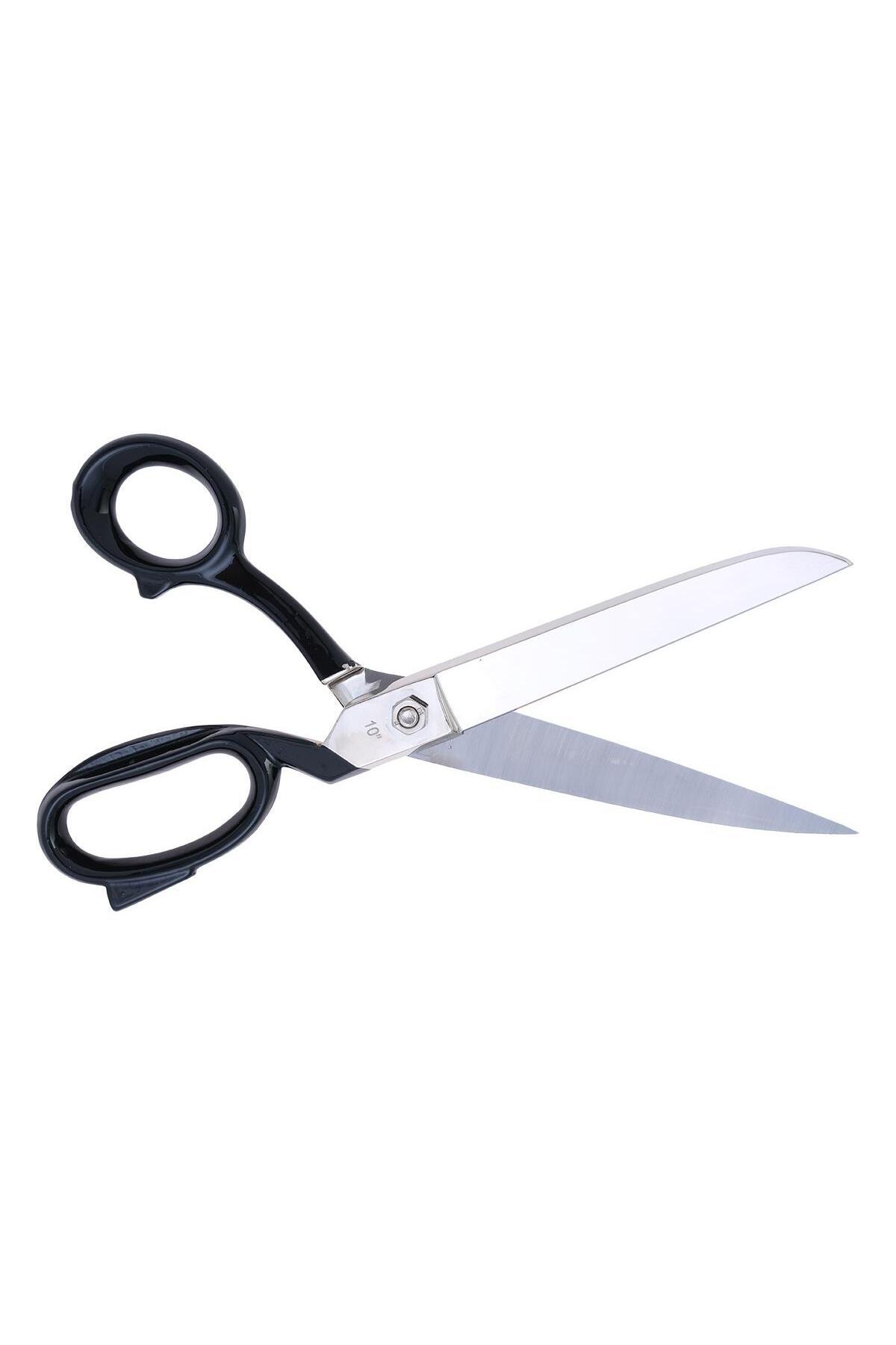 FDM-Horsehead 421-10 Tailor's Scissors with Nut Black Handle D-140 No:10 (25 cm) 5