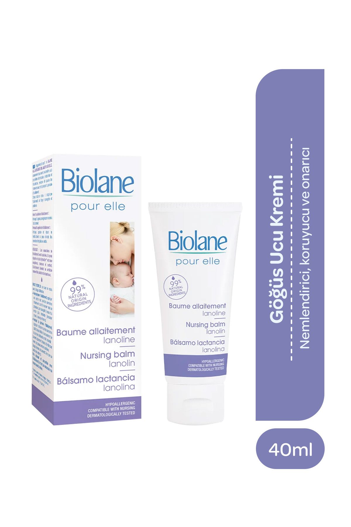 Biolane Göğüs Ucu Bakım Kremi 40 Ml.
